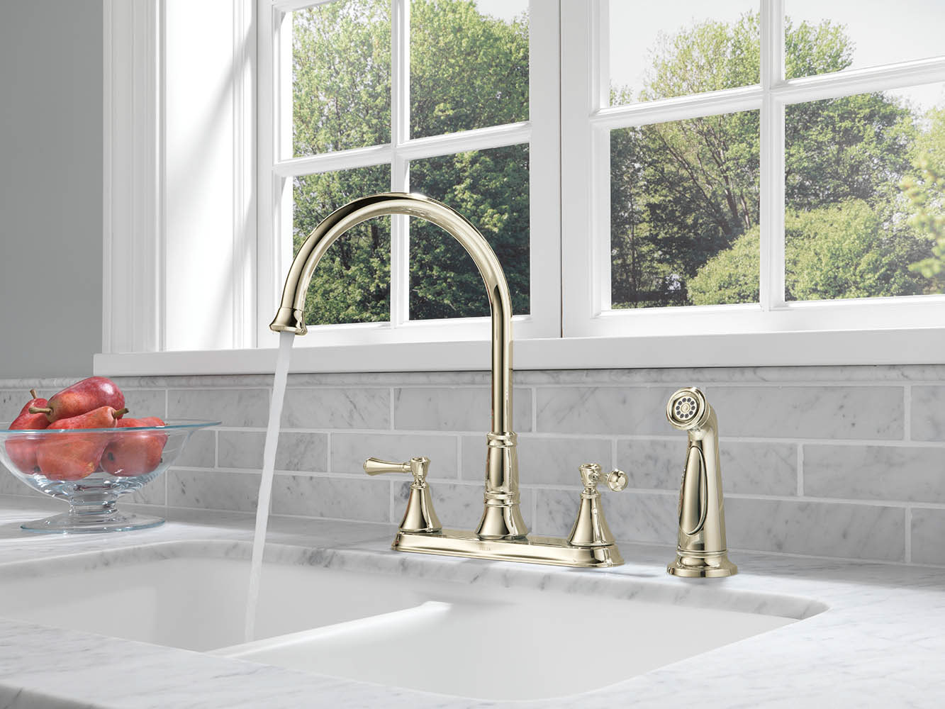 Kitchen brassware