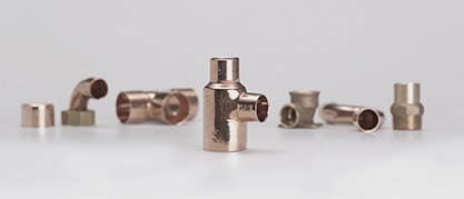 Conex Banninger Copper pipes and pipe fittings