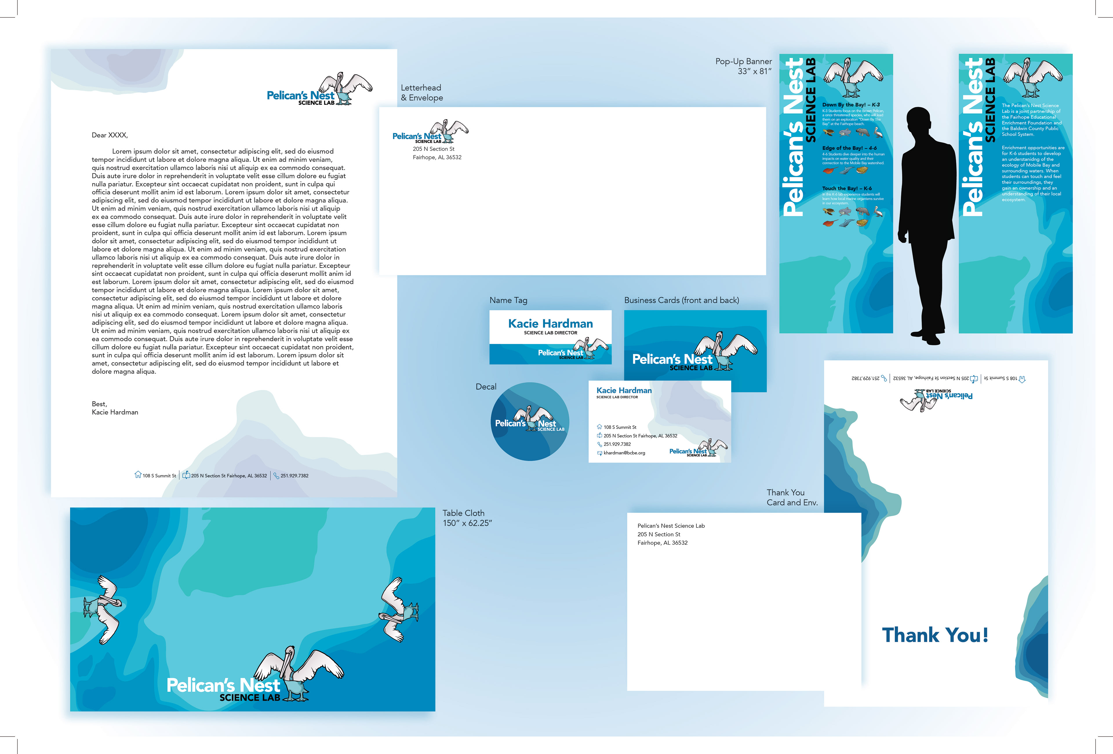 Pelican's Nest Branding; 2022