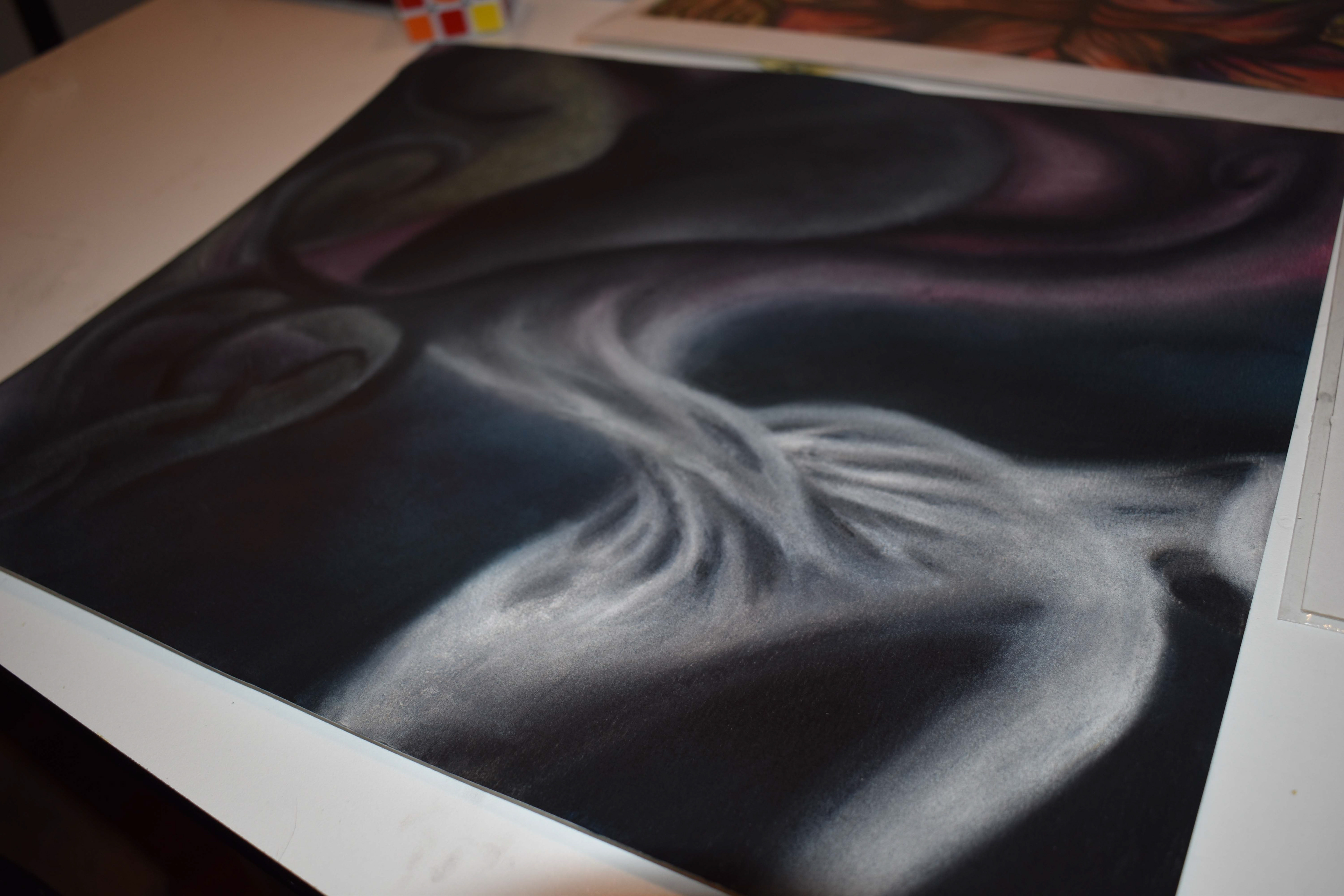 2021; Oil Pastels