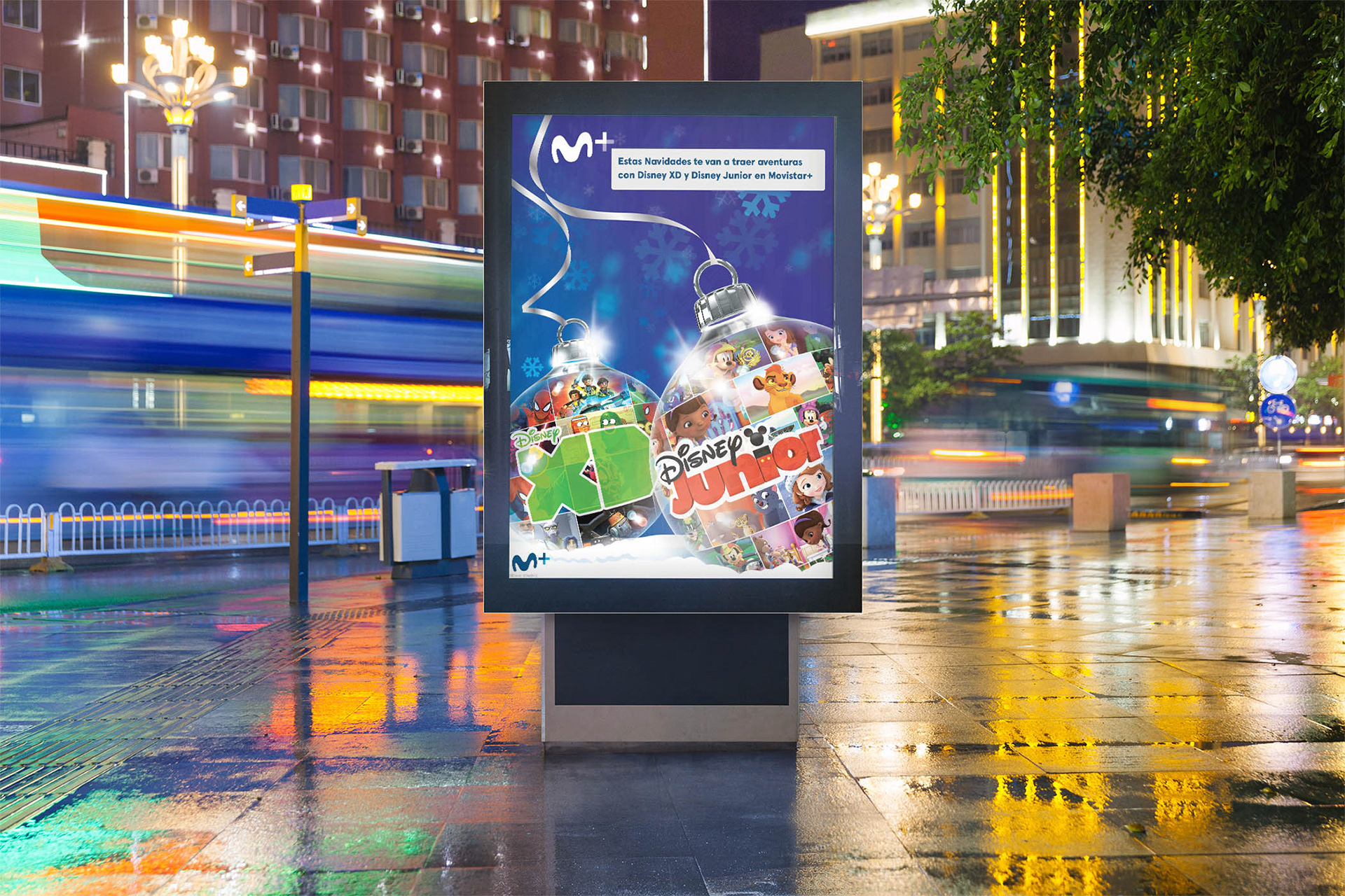 Campaña de Navidad  canales Disney en Movistar+