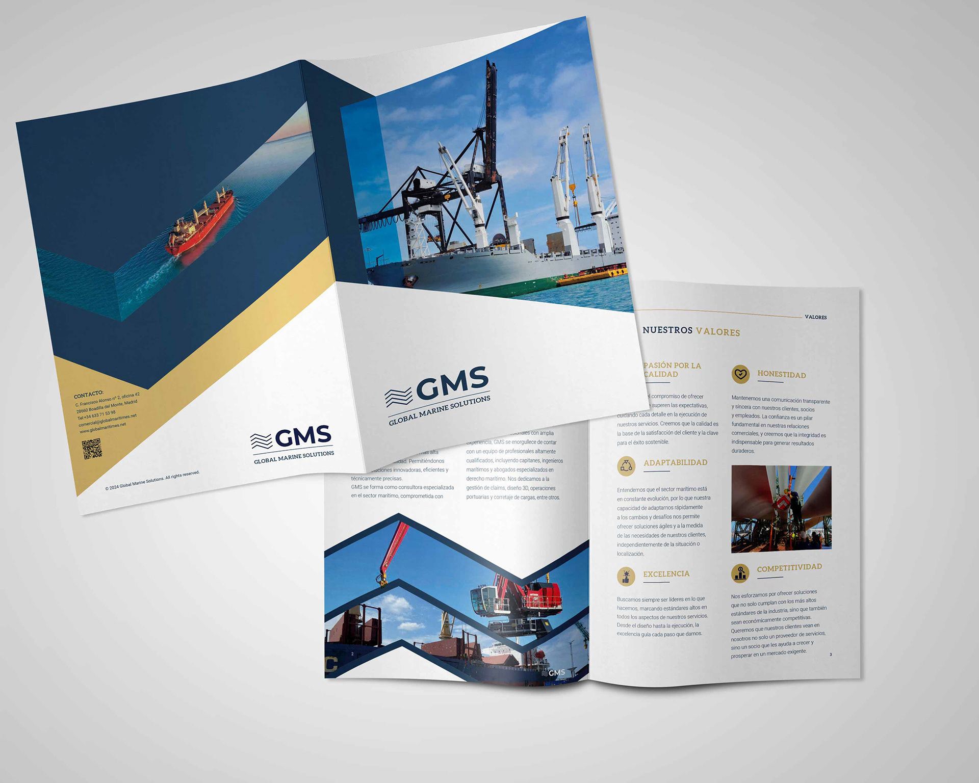 GMS Global Marine Solutions folleto informativo