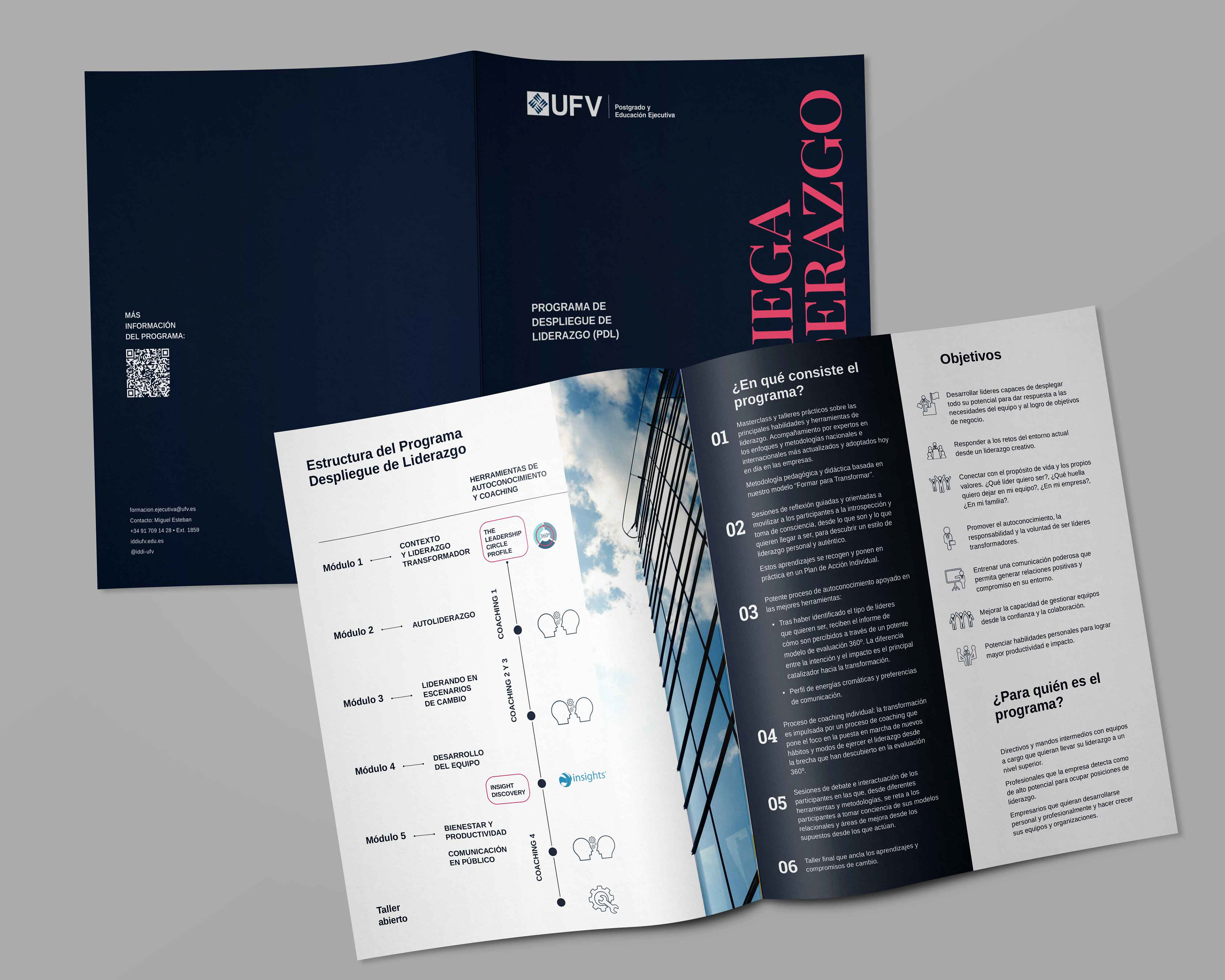 UNIVERSIDAD FRANCISCO DE VITORIA (UFV) Díptico Programas de Despliegue de Liderazgo (PDL) 2024-25
