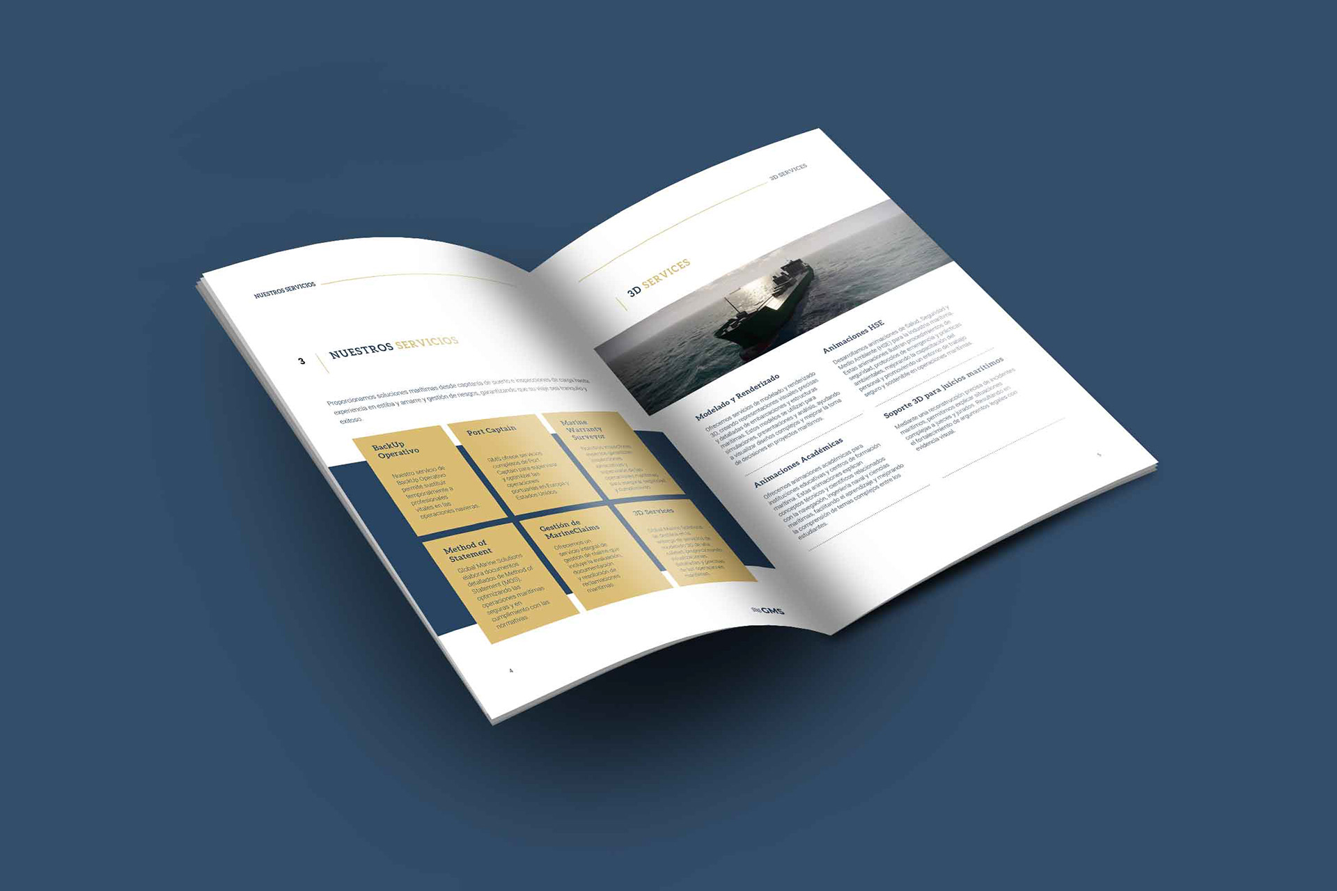 GMS Global Marine Solutions folleto informativo
