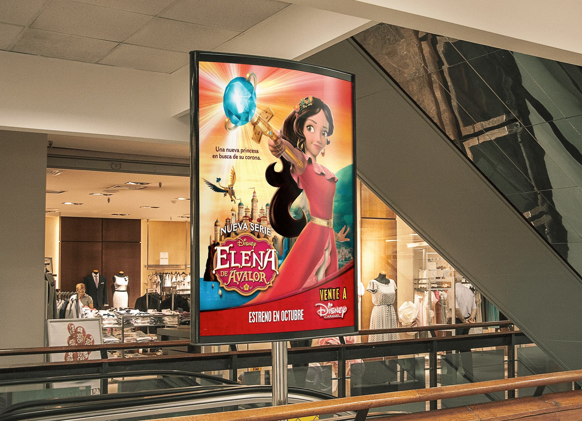 Disney Channel campaña de exteriores