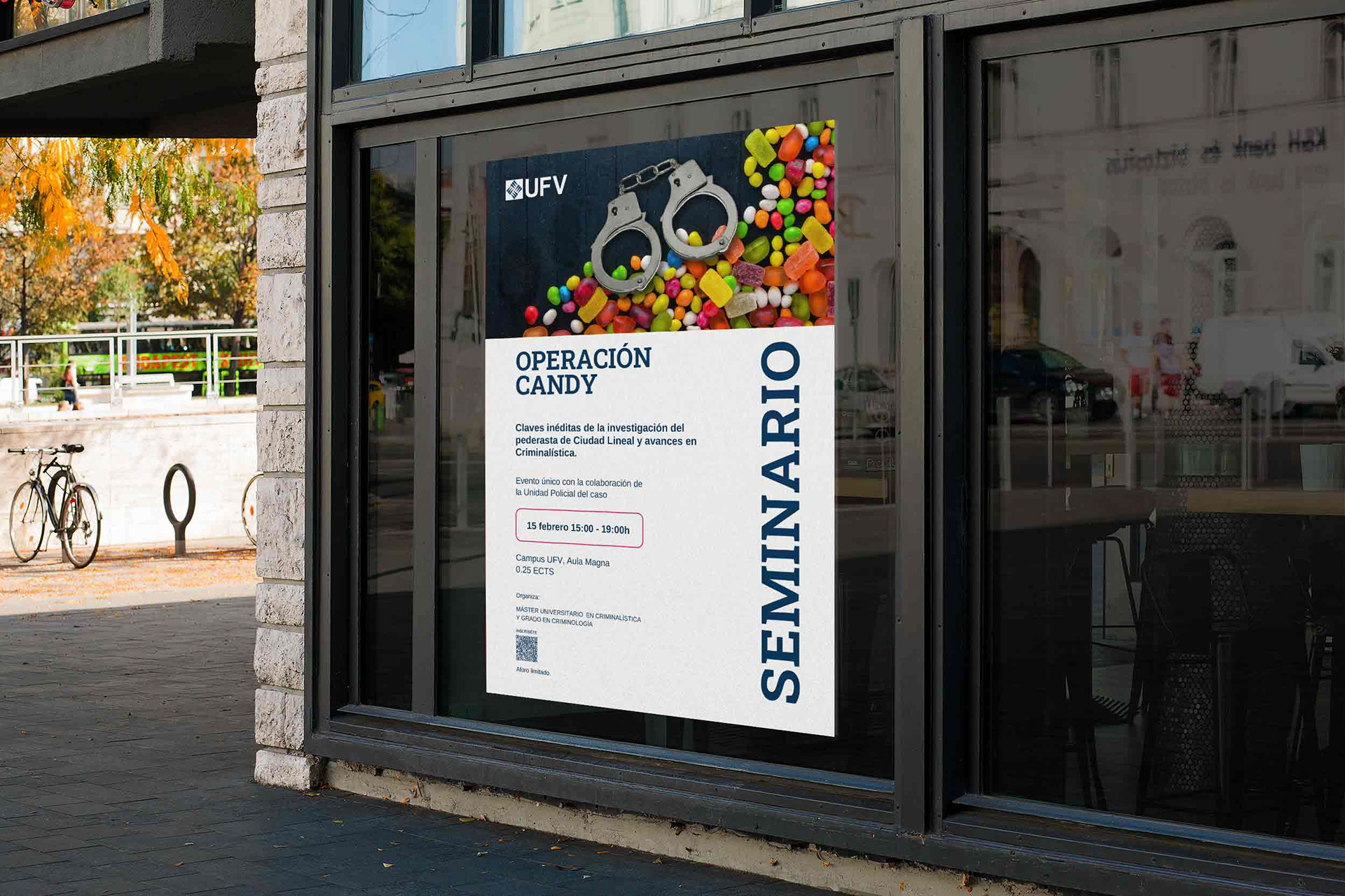 UFV seminario de Criminalística Operación "Candy"