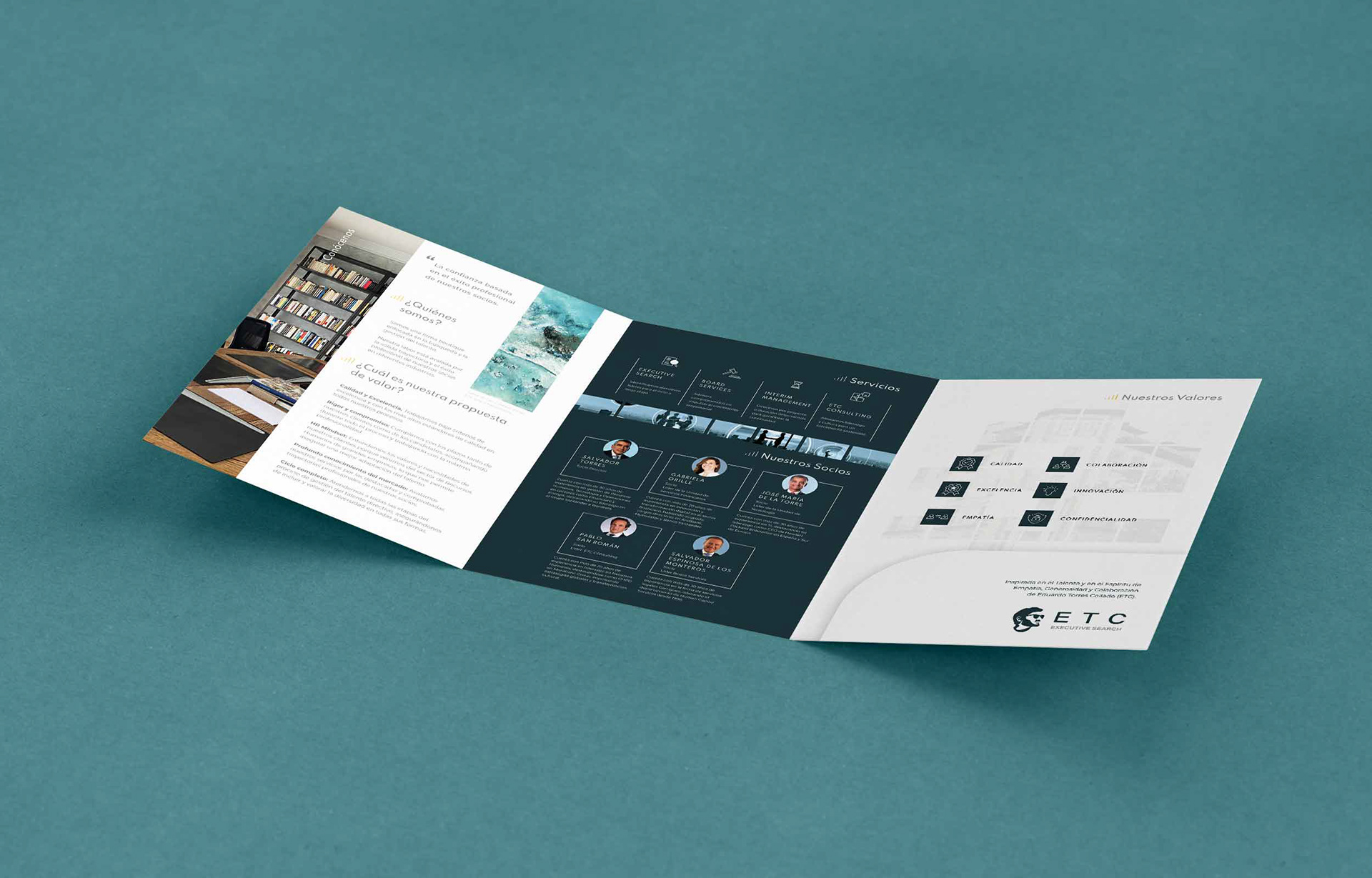 ETC CONSULTORES tríptico informativo