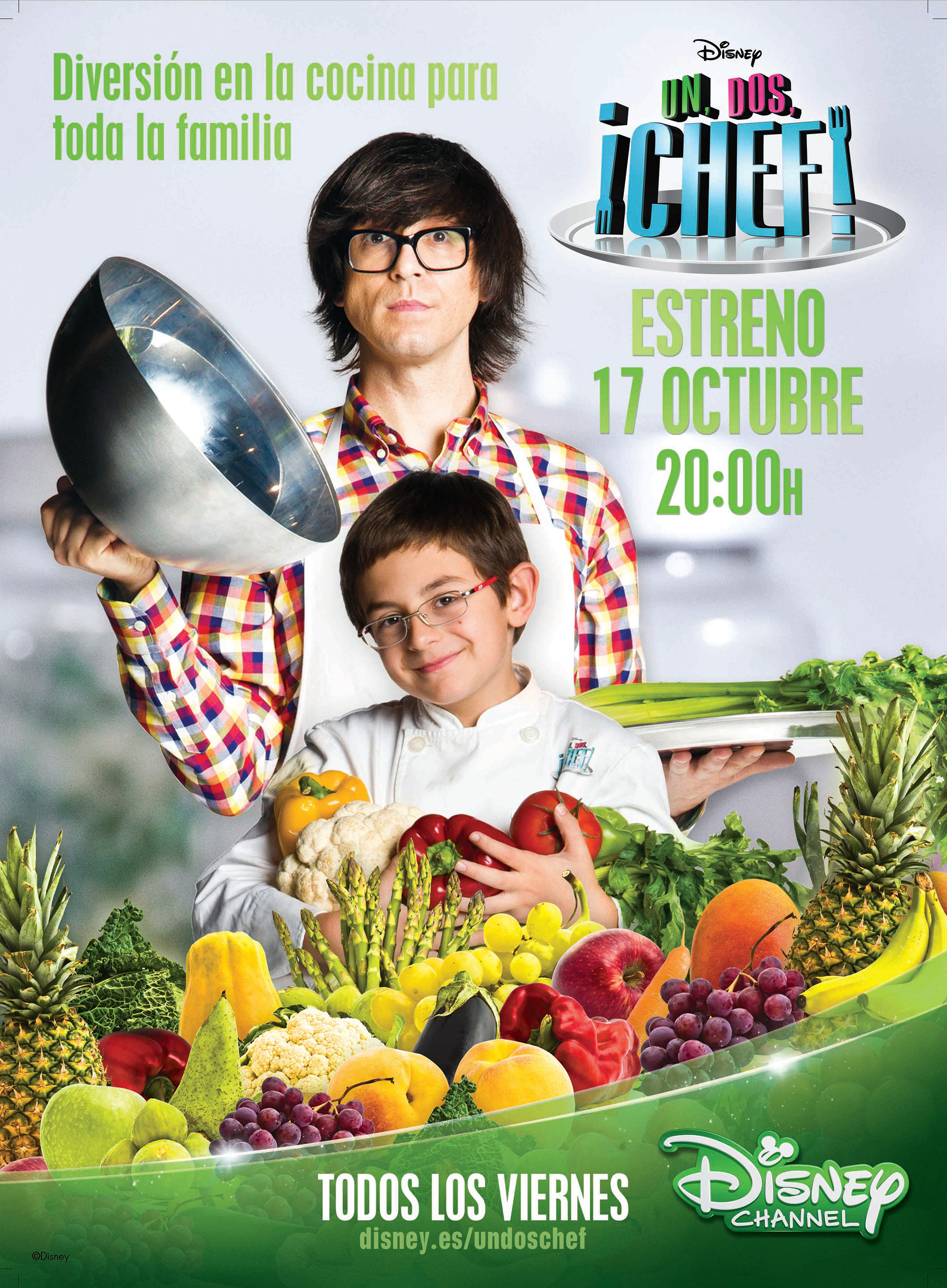 Página de revista estreno ¡1, 2, CHEF!