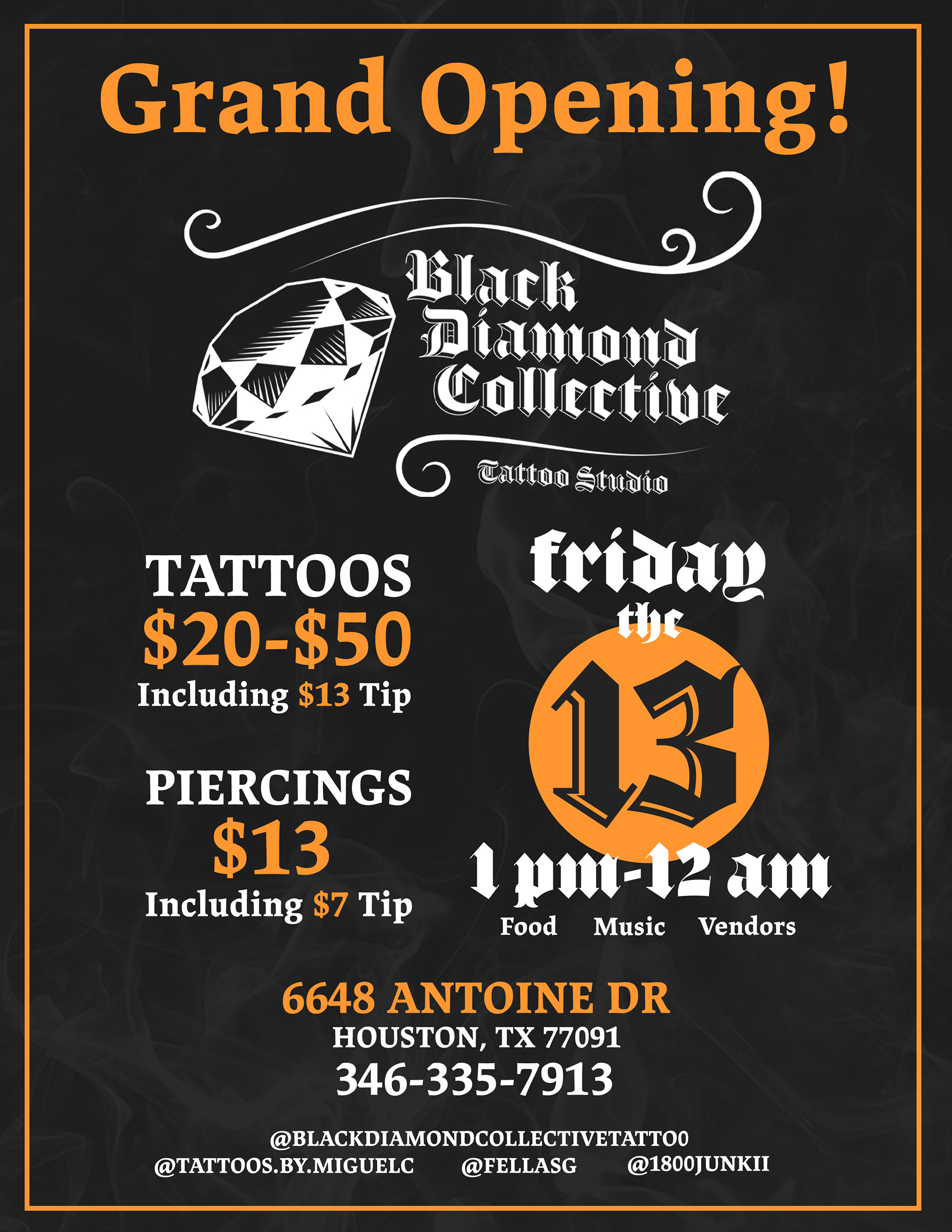 Grand Opening Flyer