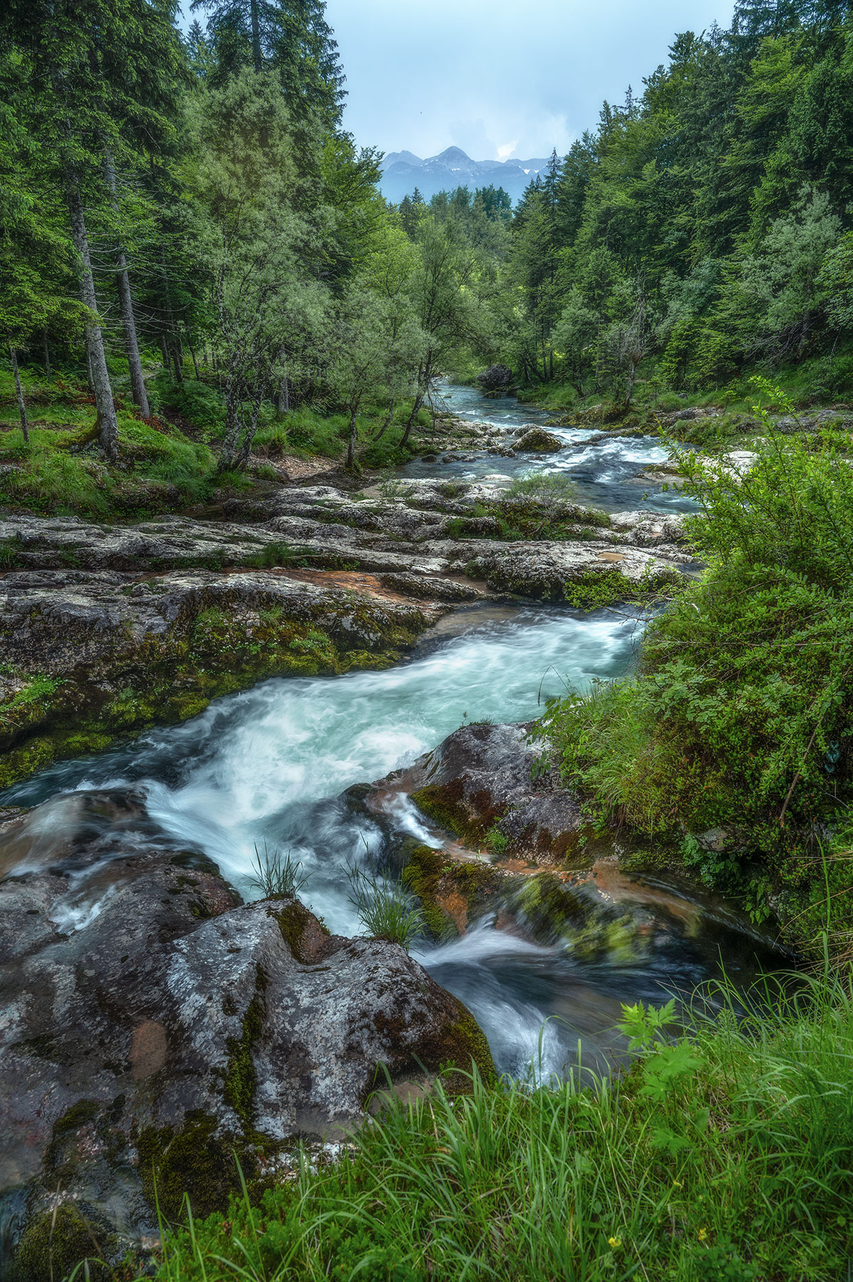 The River That Carved Its Own Walls - Mostnica Gorge with Emerald Water