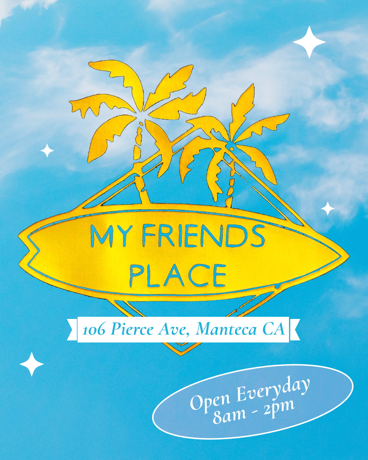 Aloha! ☀️ Welcome to My Friends Place where our Hawaiian diner brunch will have you saying ‘How you doin’?’ 🍍🍽️ #FriendsBrunch #TropicalVibes