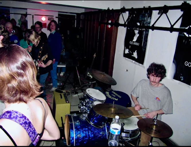 Performing live in Ann Arbor with Harper.
