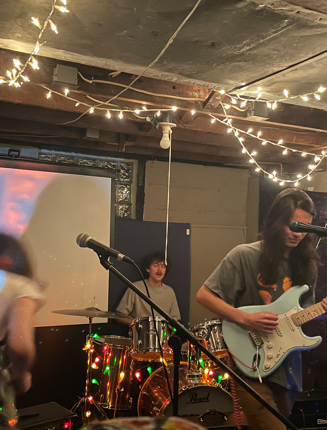 Performing in my basement with roommates