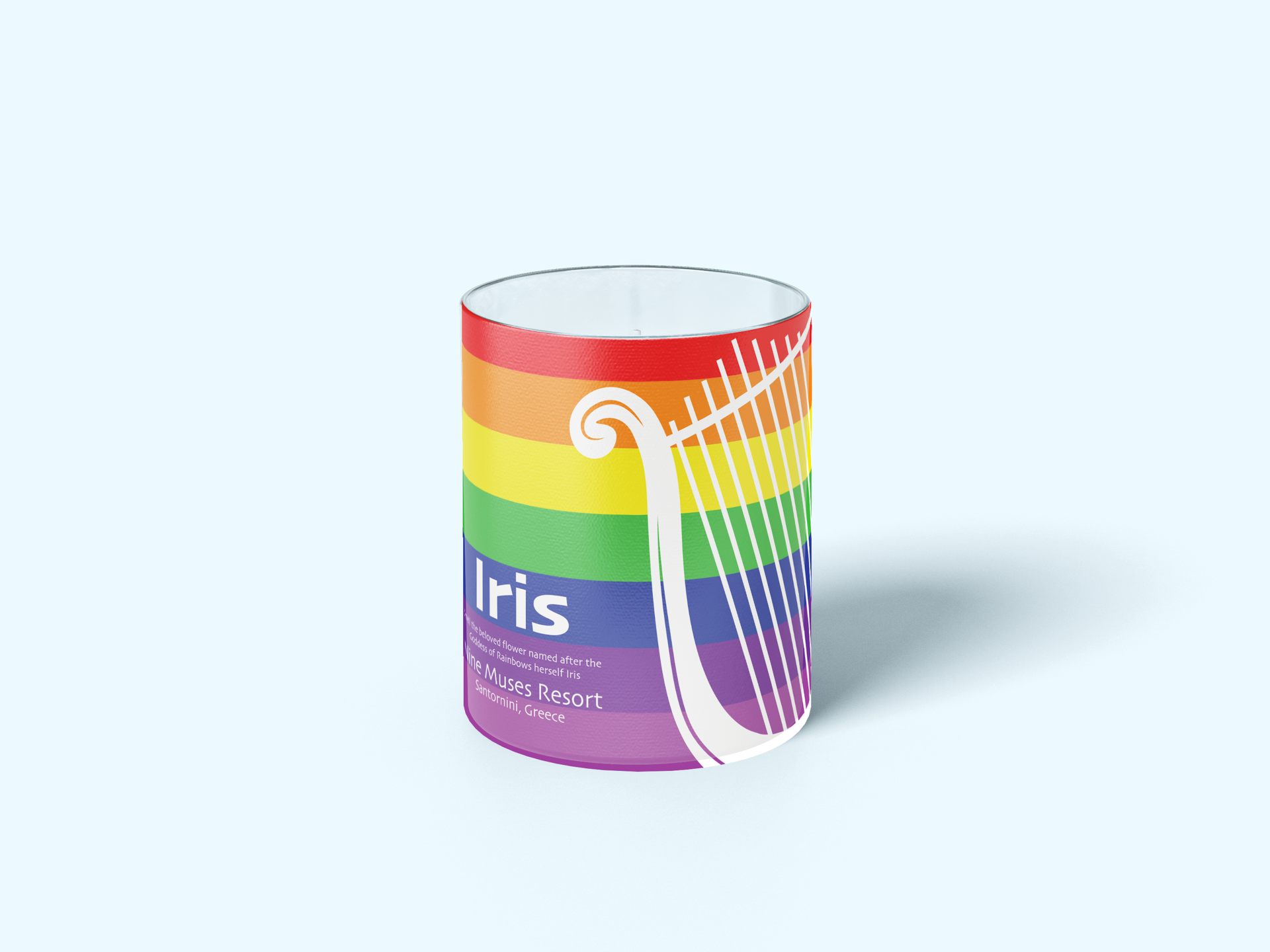 Candle found in gift shop