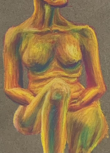 Pastel nude from Fall 2023