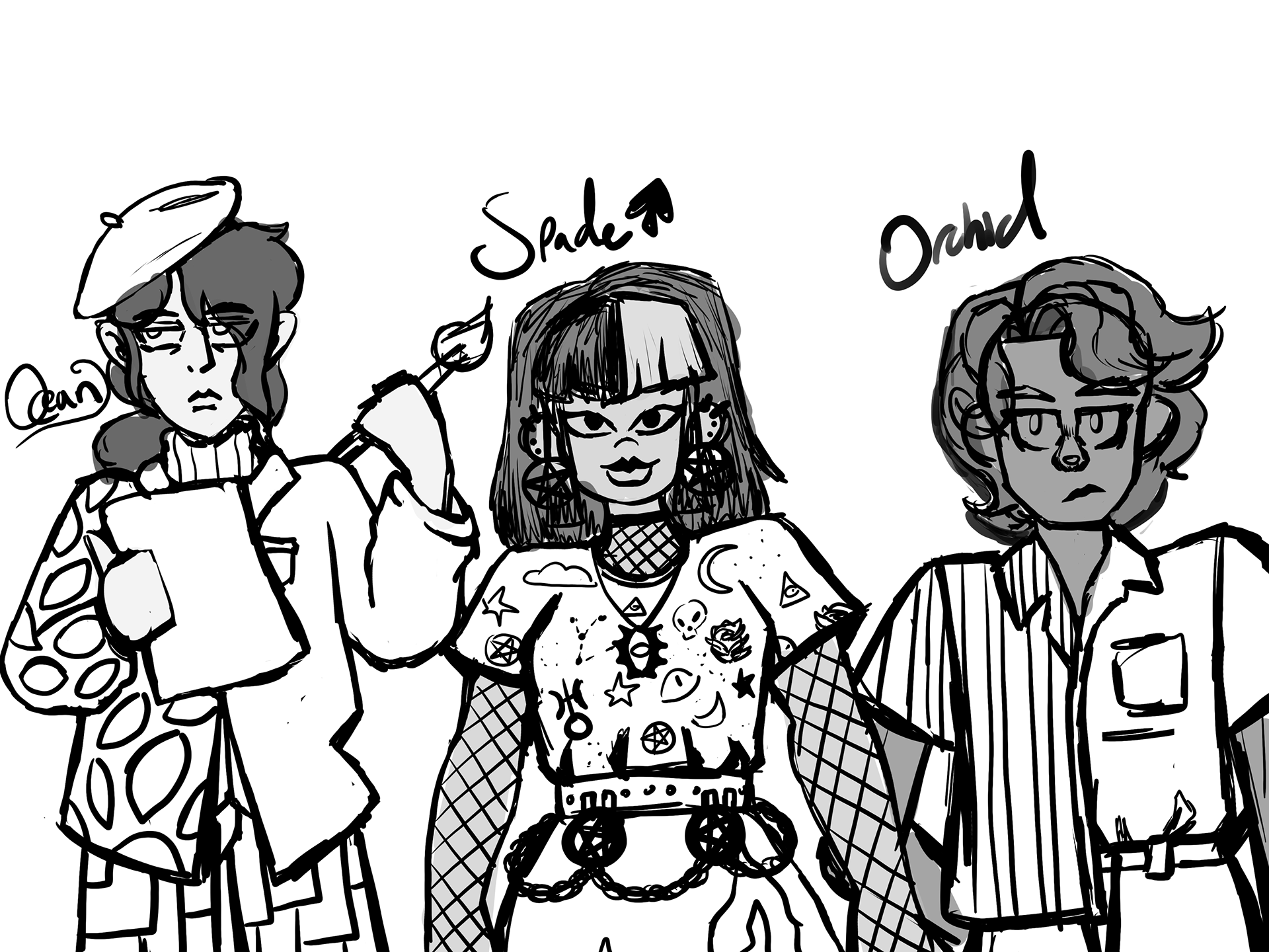Pride Dragons Concepts, Spring 2023