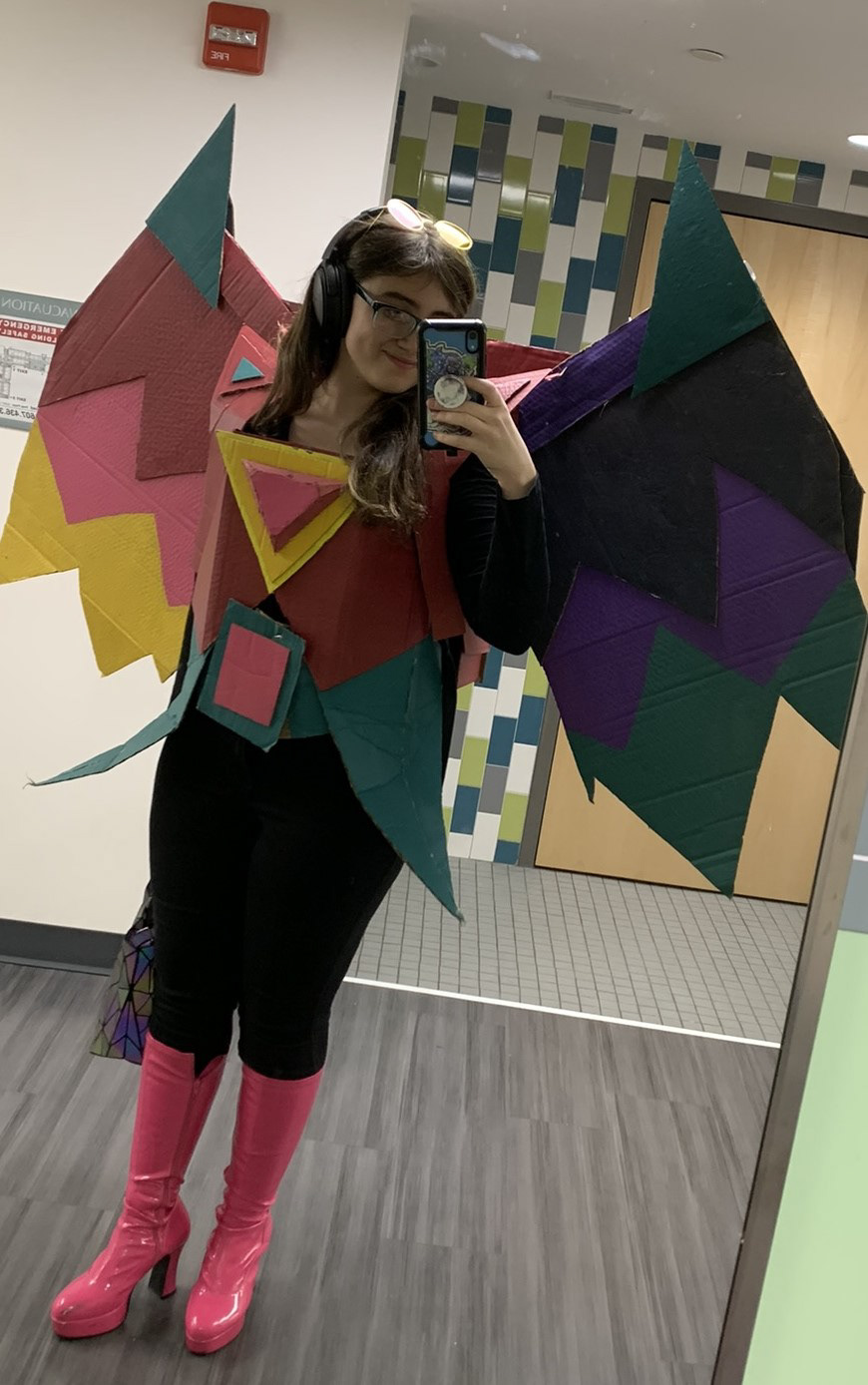 NEO Costume, made October 2023