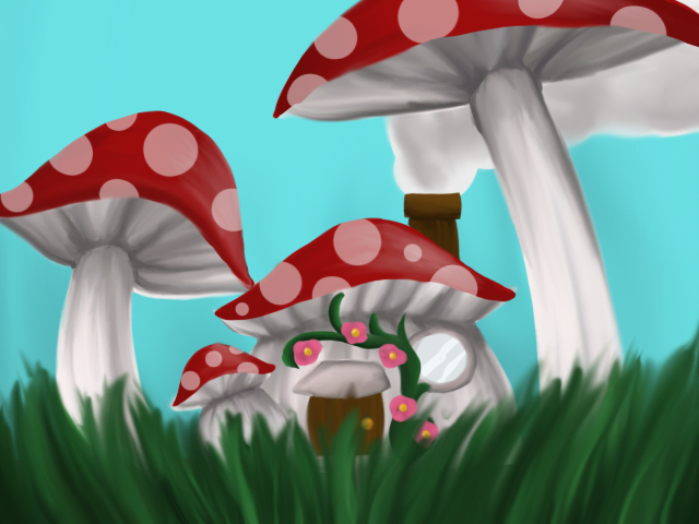 The establishing shot of The Grumpy Fairy