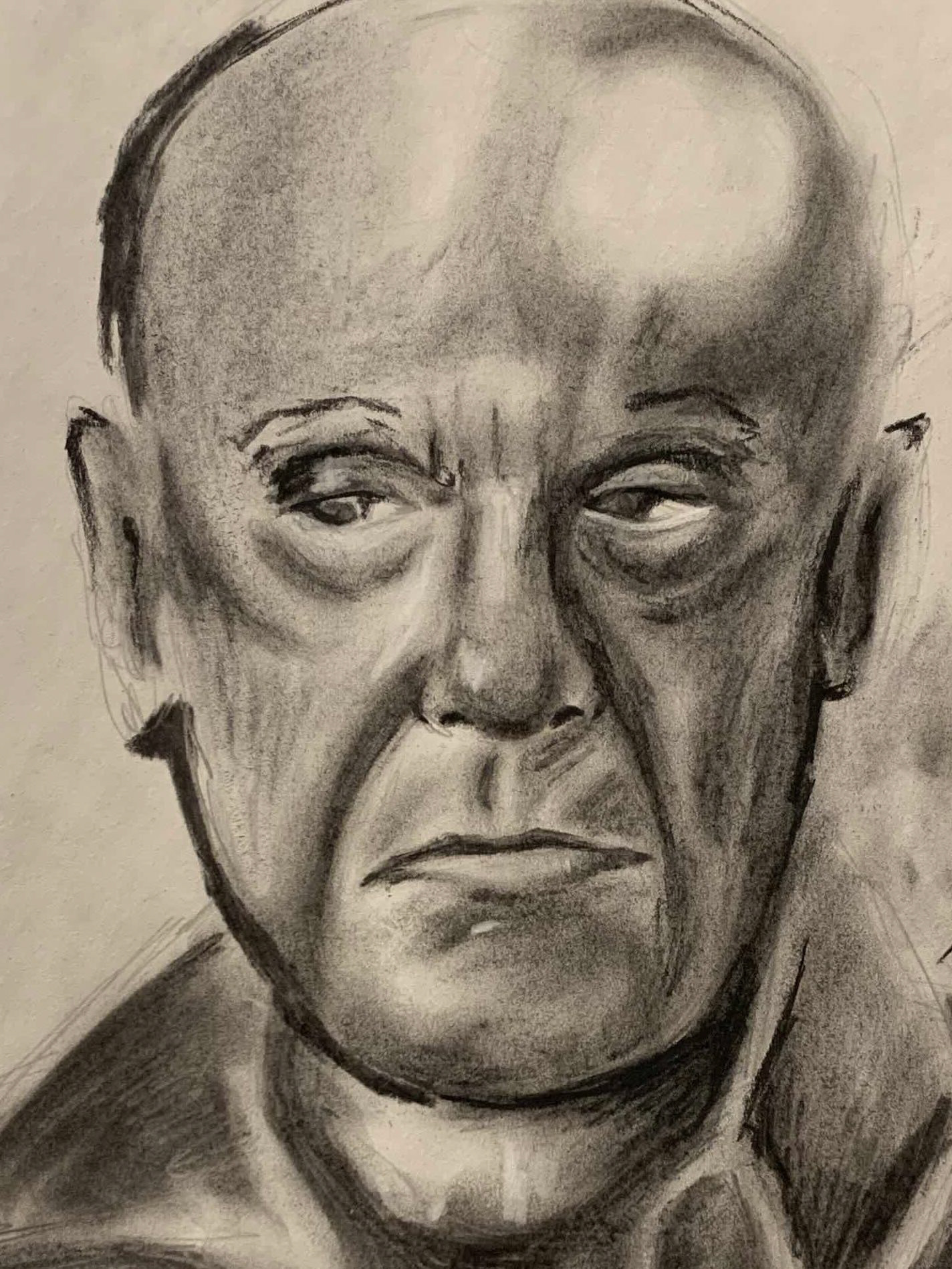 Charcoal Portrait from Winter 2025