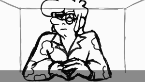 "As You Can See Here," made in Clip Studio Paint, Spring 2025