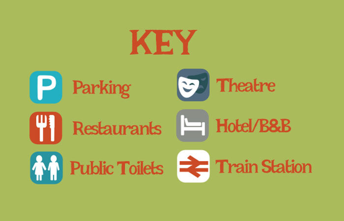 illustration of map key