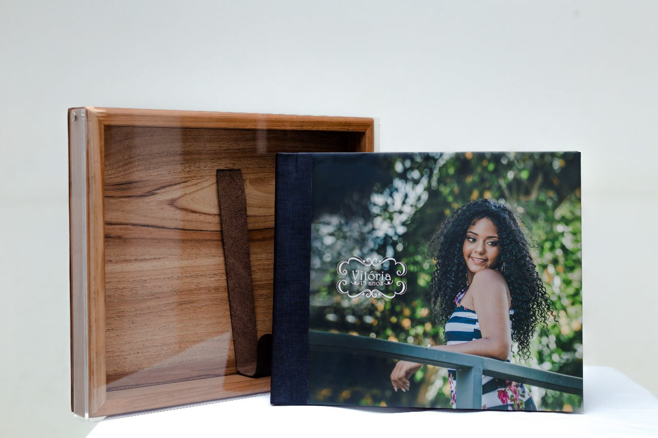Álbum capa Fotográfica + Box Portrait