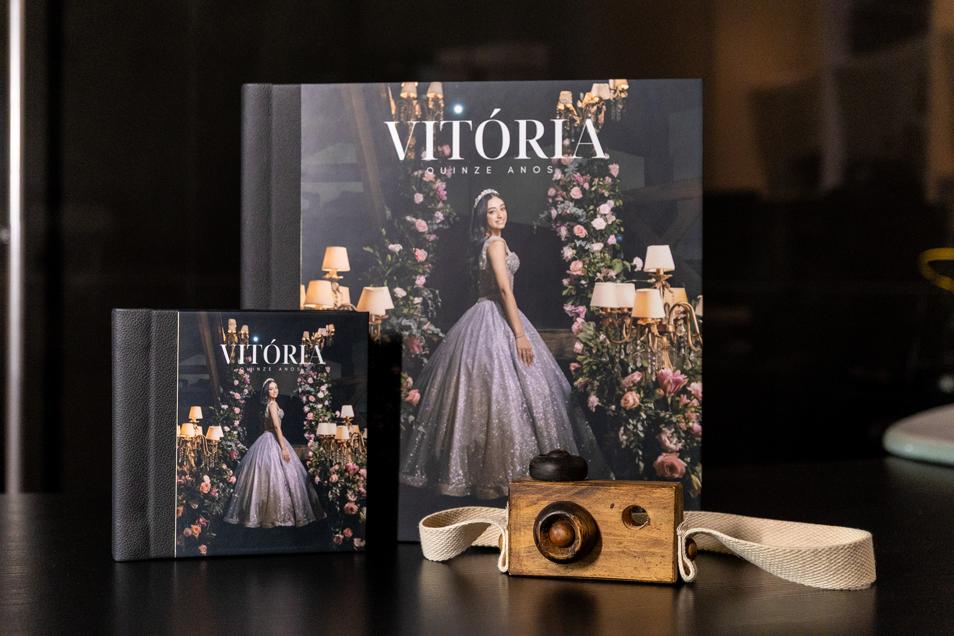 Álbum Capa Fotográfica 30x30 + Mini álbum 15x15