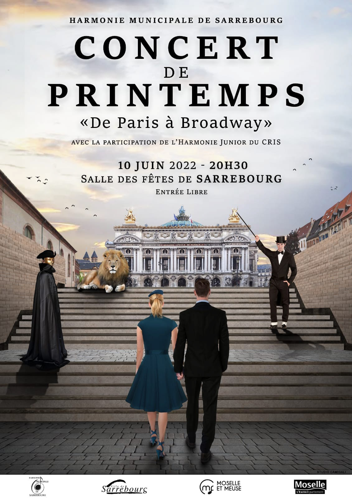 Concert de l'harmonie municipale de Sarrebourg