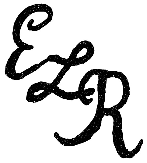 Evelyn L. Reese Logo, Script Font