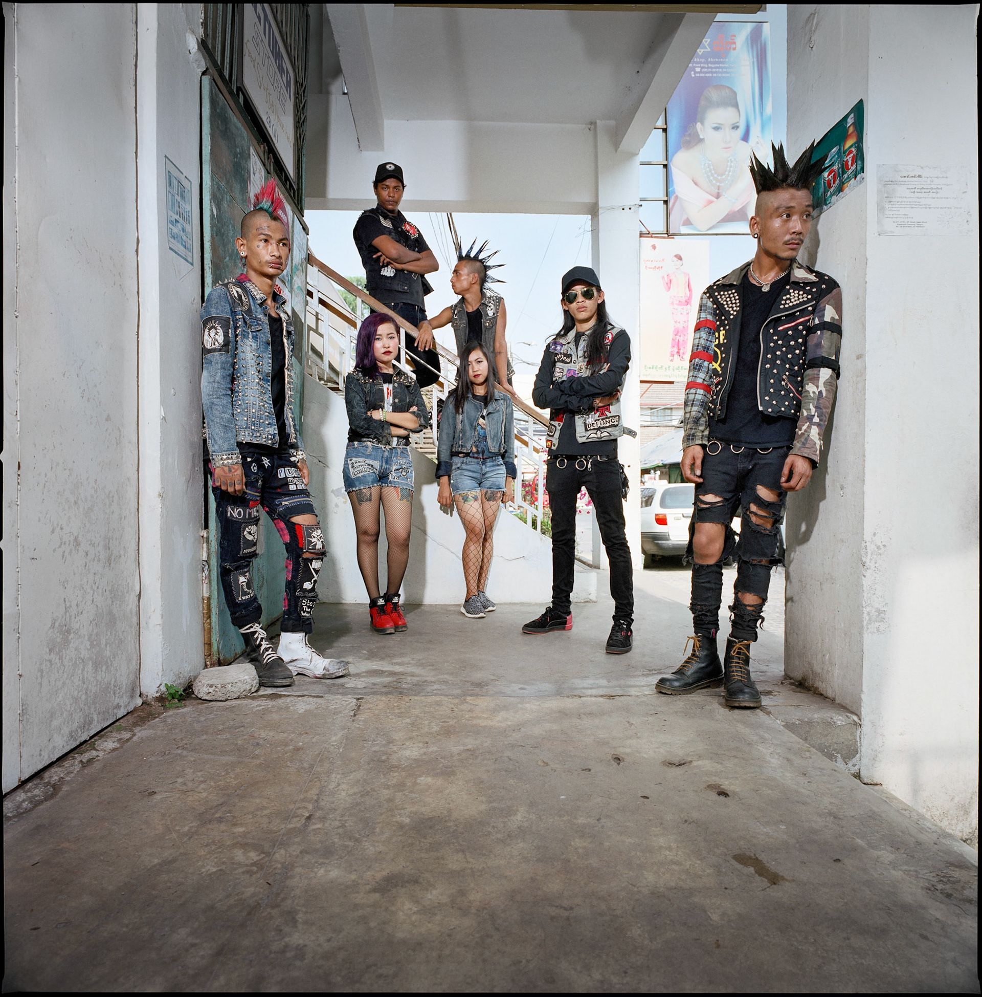 Punk Rockers, Yangon, Myanmar 2017