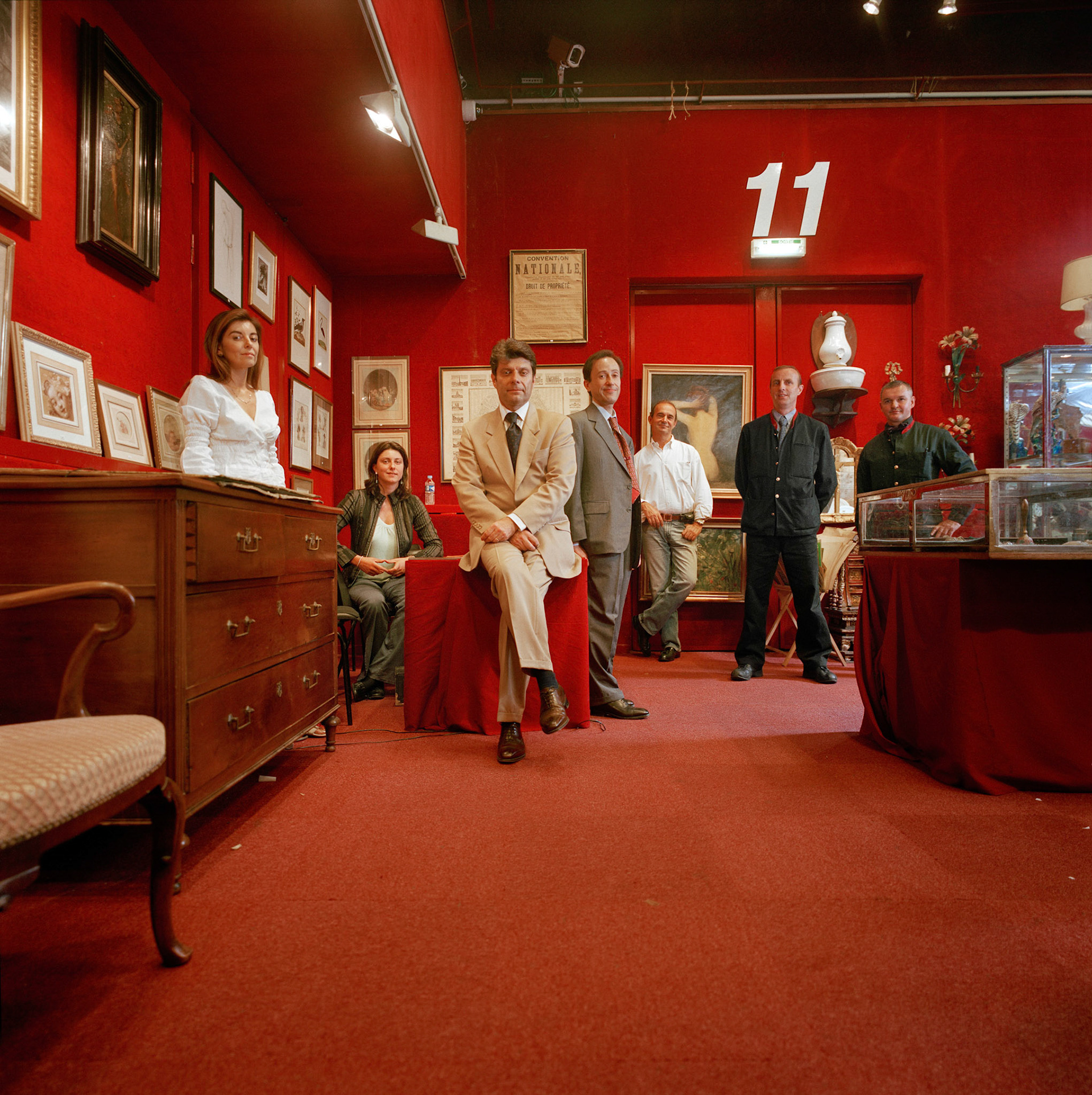 Auction chambers Drouot-Richelieu, Paris 9e, 2006