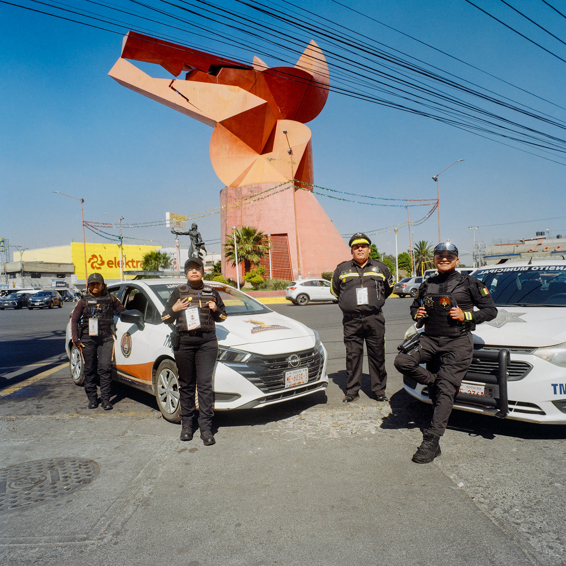 Policía de Tránsito y vialidad del Municipio de Nezahualcóyotl, CDMX 2024
