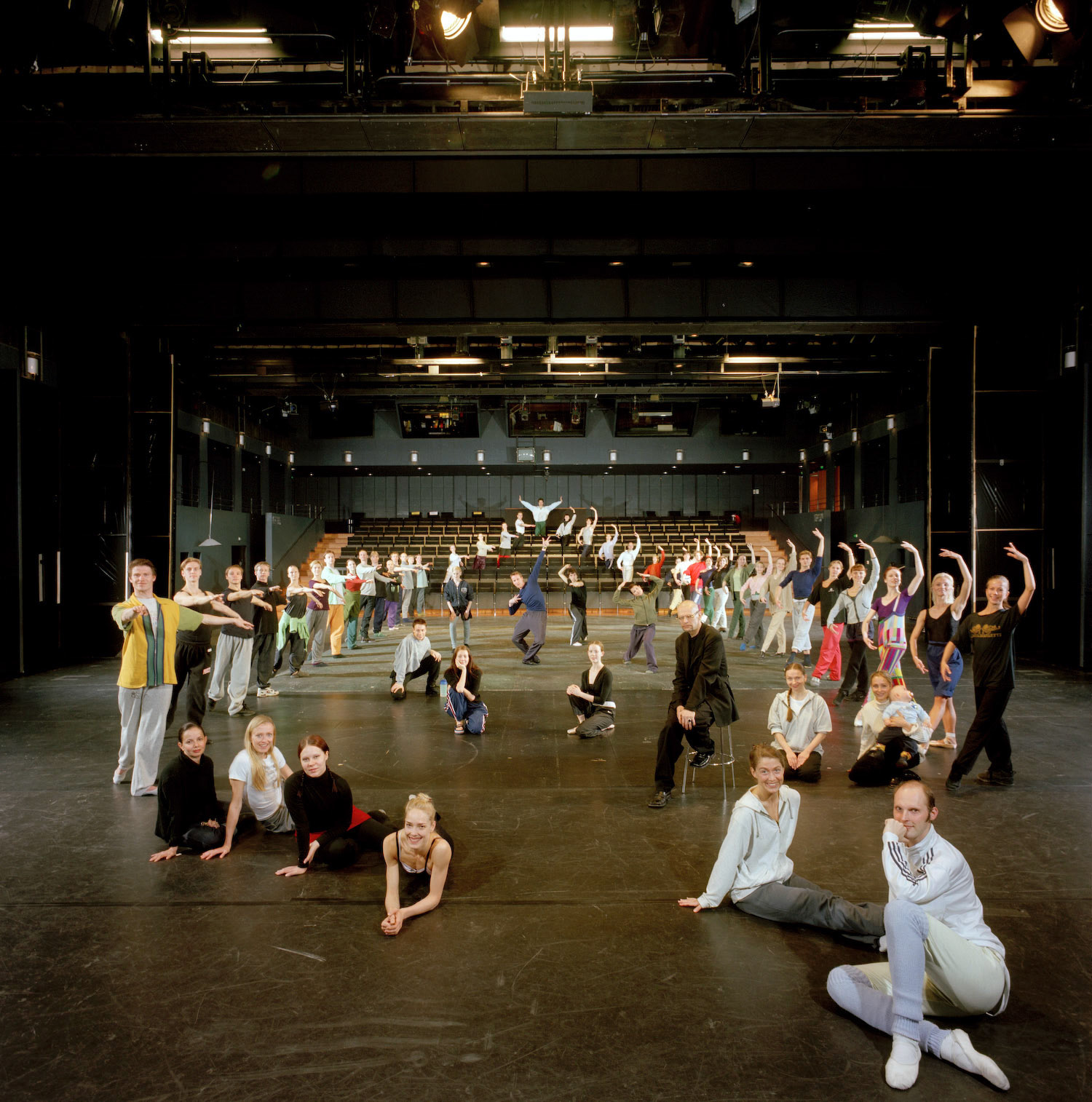 Dancers, National Ballet, Helsinki 2000