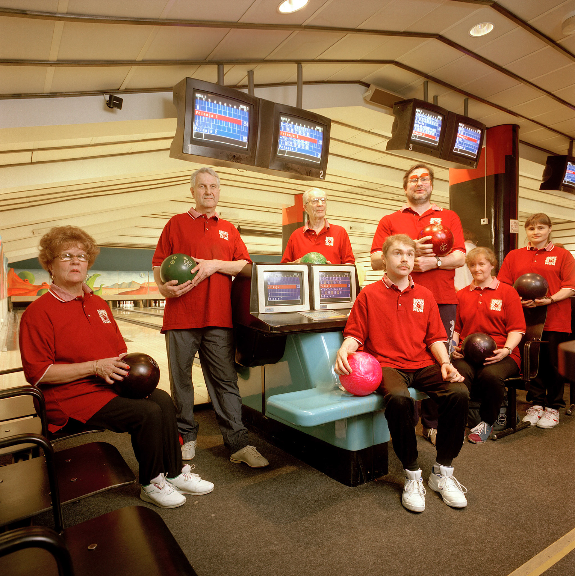 Bowling TeamThe Organisation of the Visually Impaired of Helsinki, Helsinki 2000