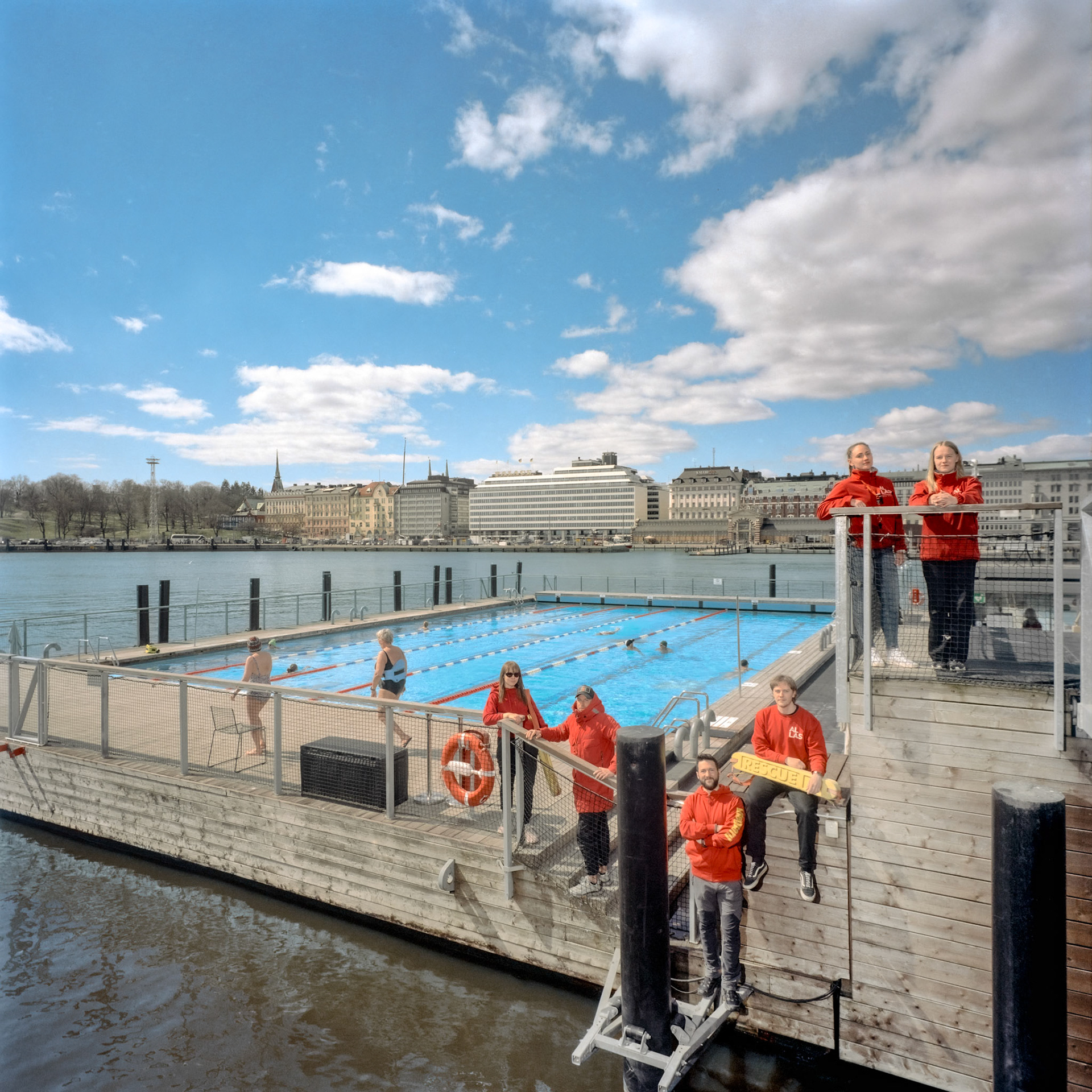 Lifeguards, Allas Sea Pool, Helsinki 2024