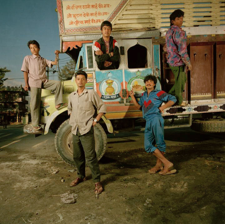 Lorry Drivers Kathmandu 1995