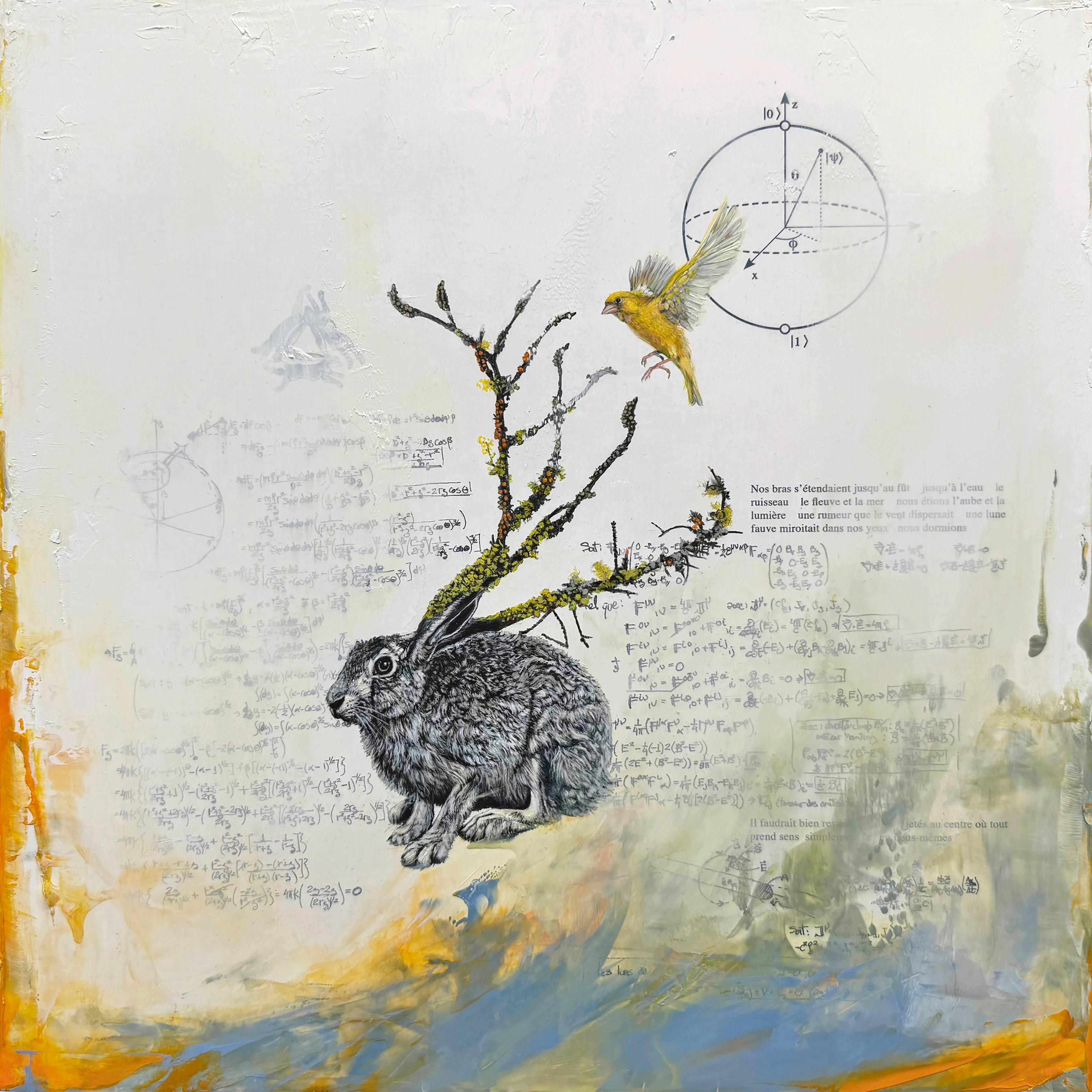 Nos bras s'étandaient