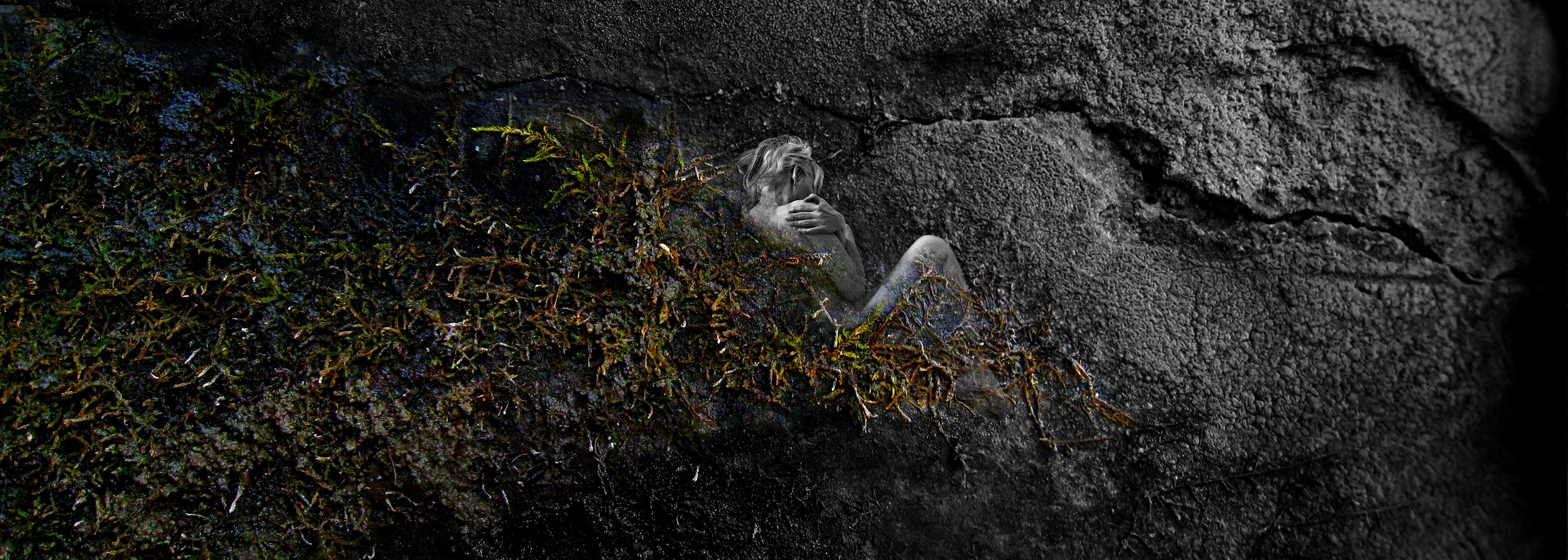 J’écris lentement sur le lichen no 19