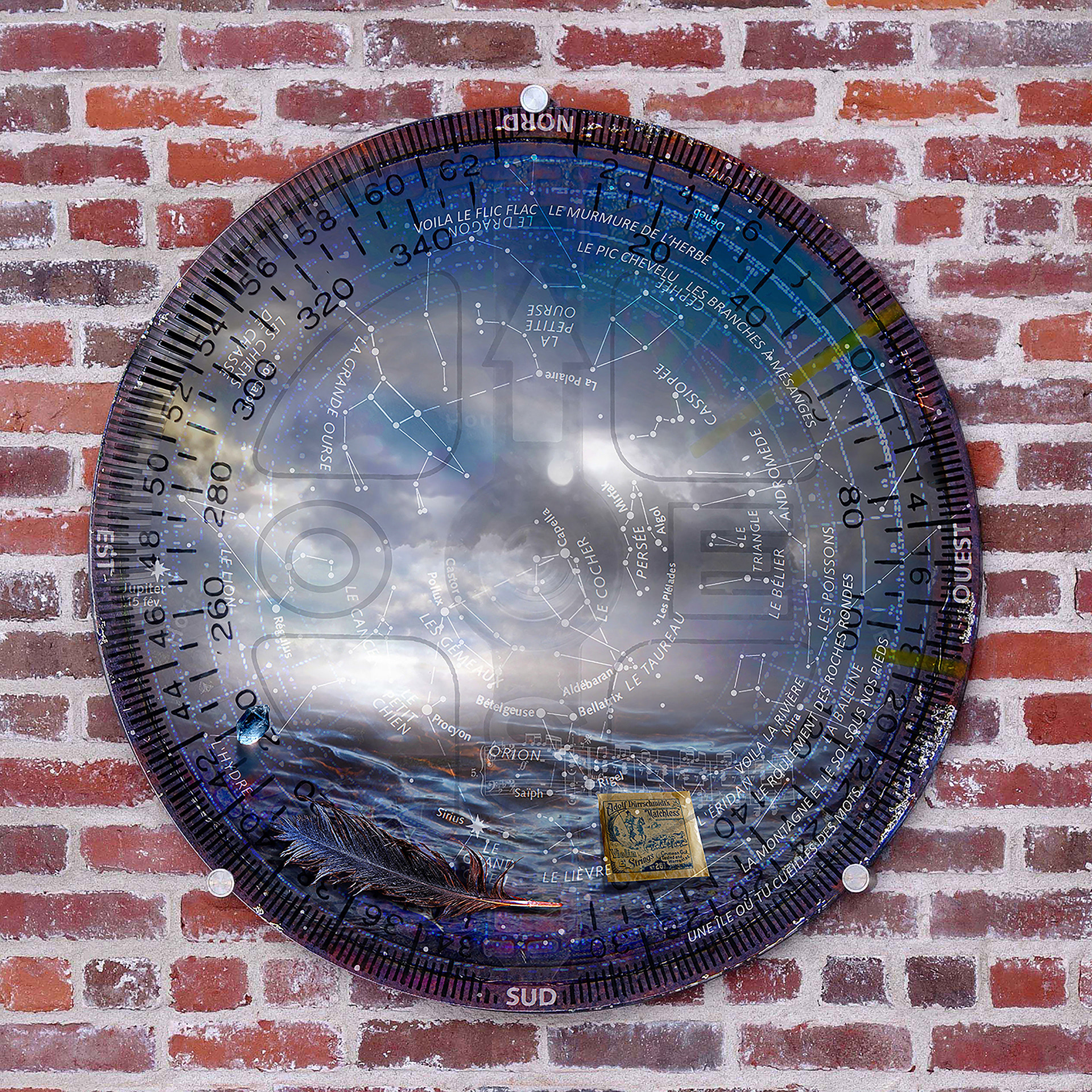 Une île où tu cueilles des mots