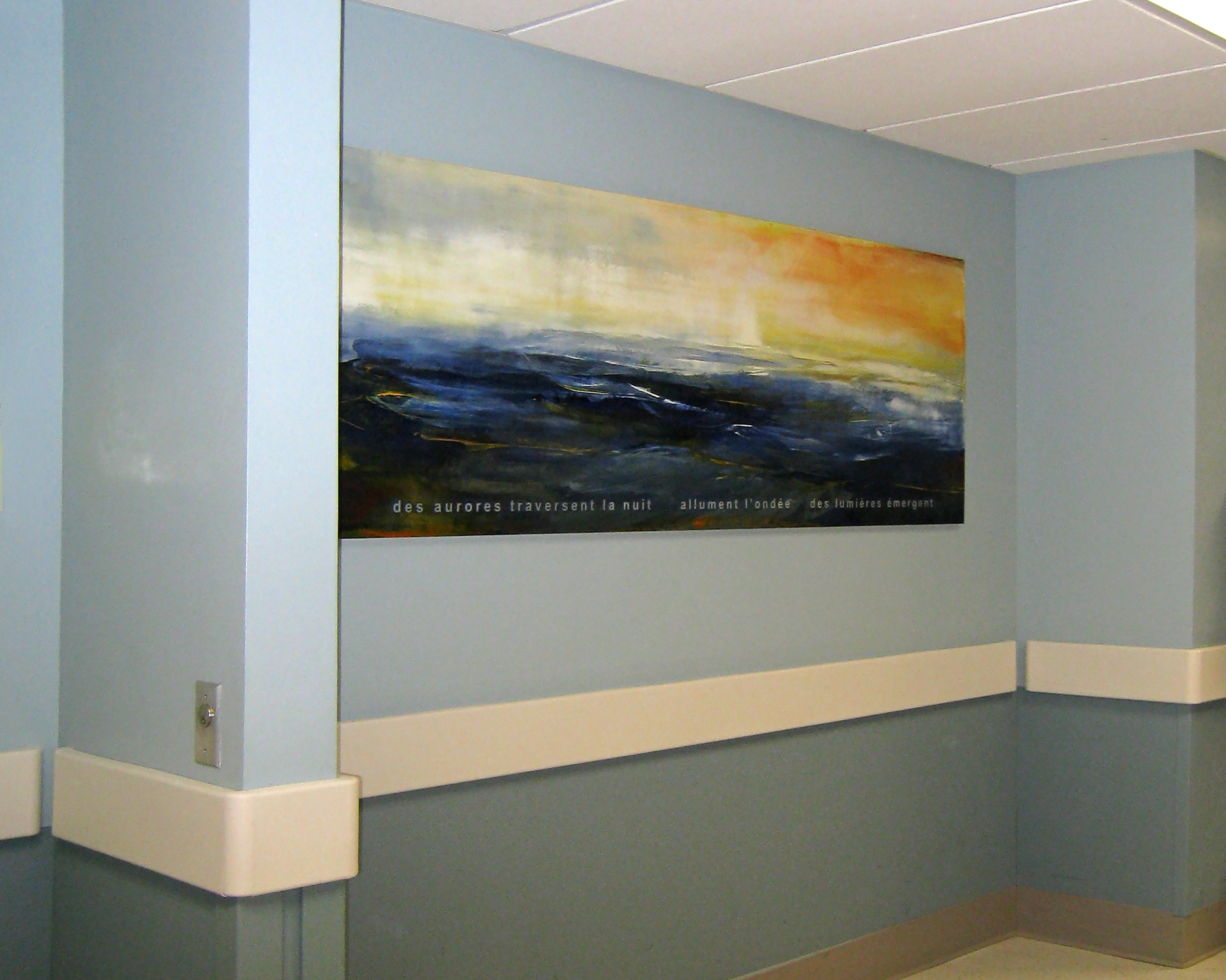 Des rivières bercent le ciel 