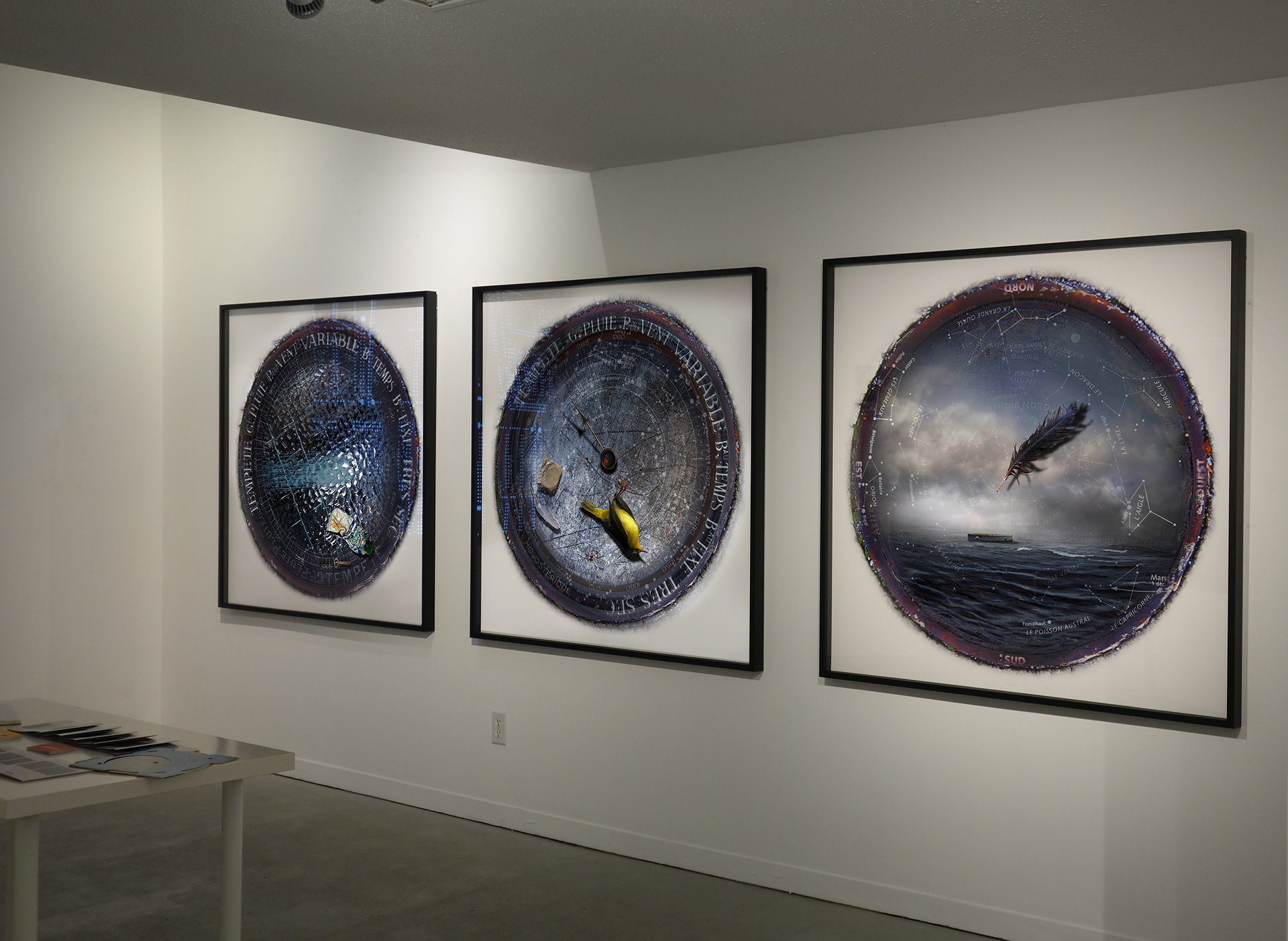 Expo Planisphère Nord Centre d'artiste Voix Visuelle - 2016