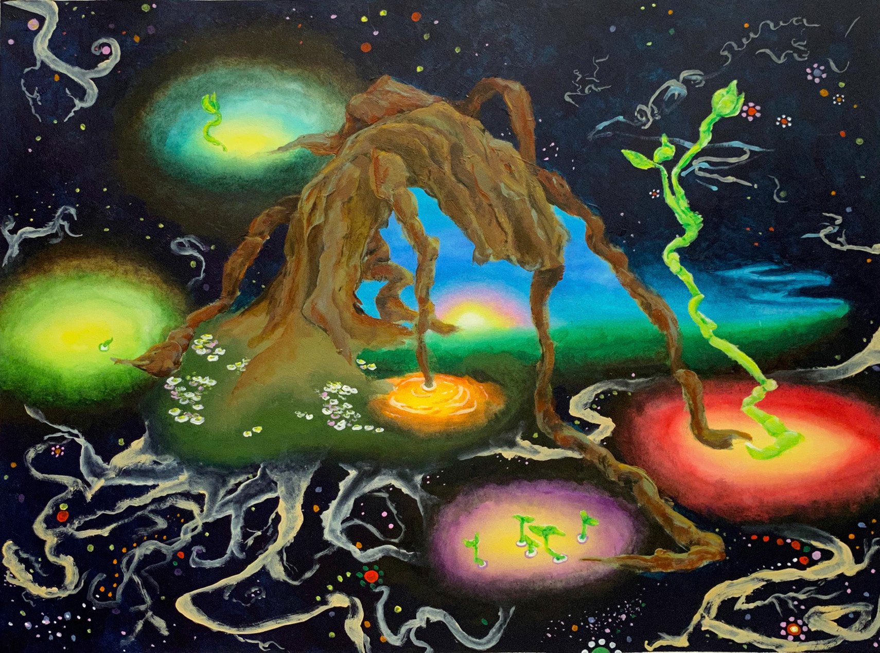 “Criar vida” 31x41 cm