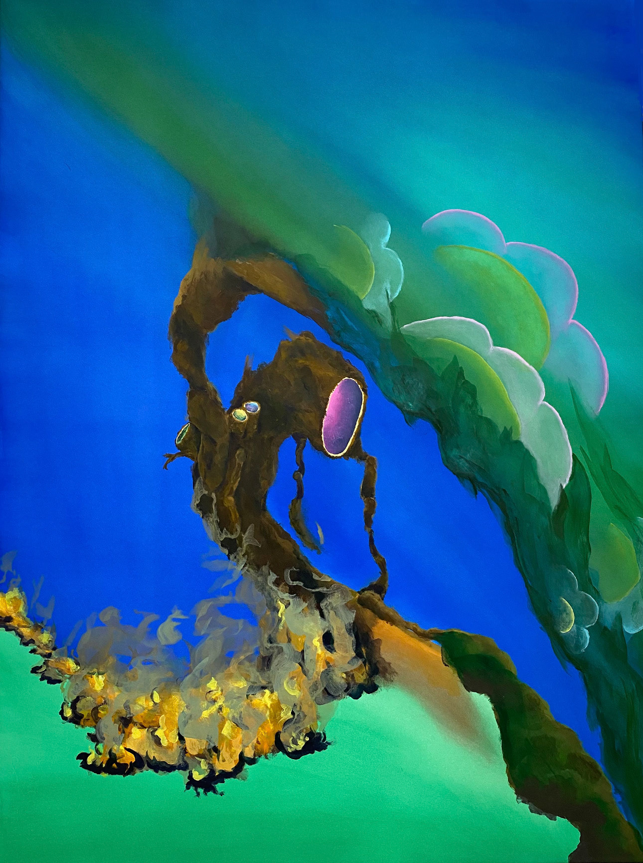 "Foi-se", 56x76cm