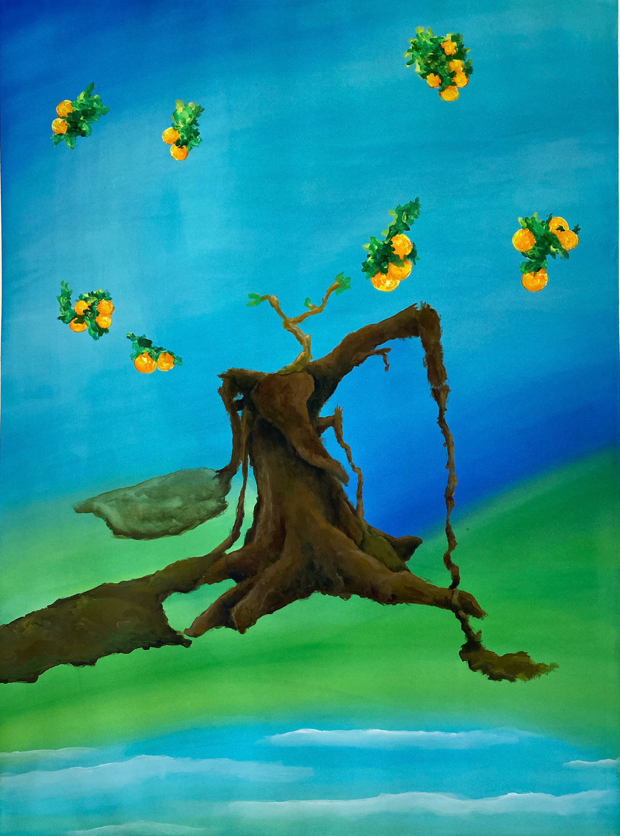 "Kelpidia", 56x76cm