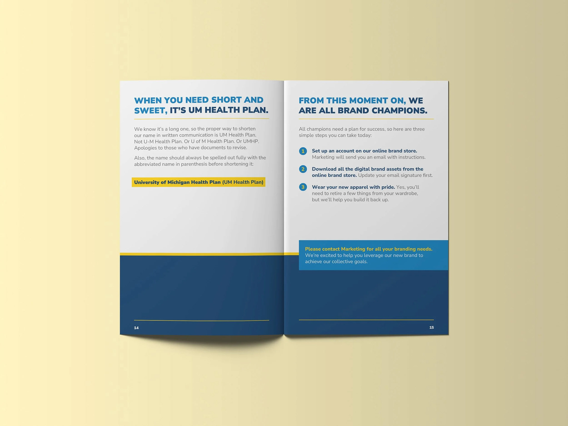 Launch of University of Michigan Health Plan
