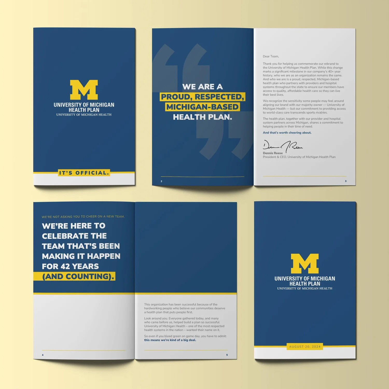 Launch of University of Michigan Health Plan