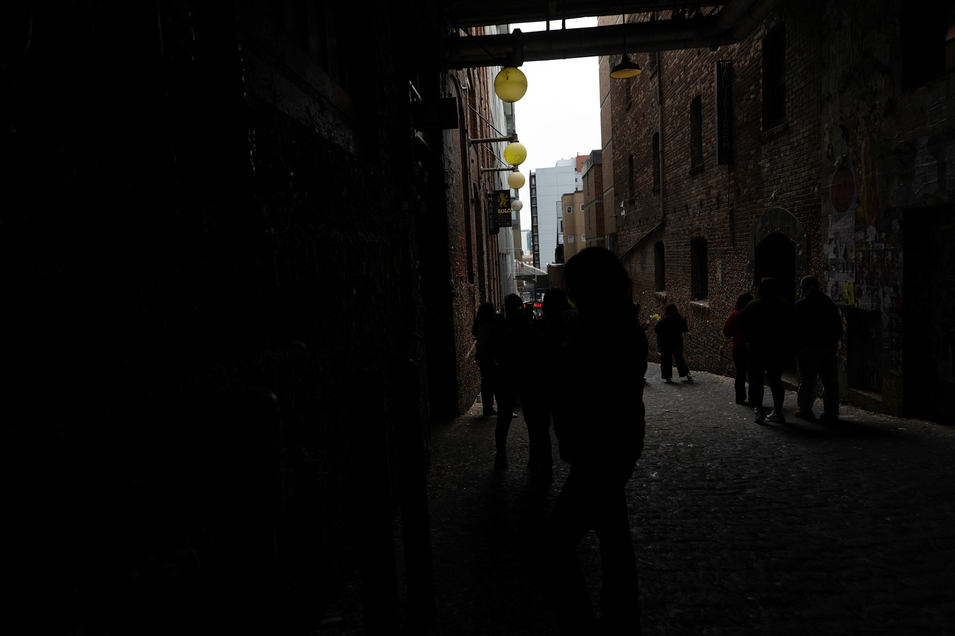 Gum Wall hall