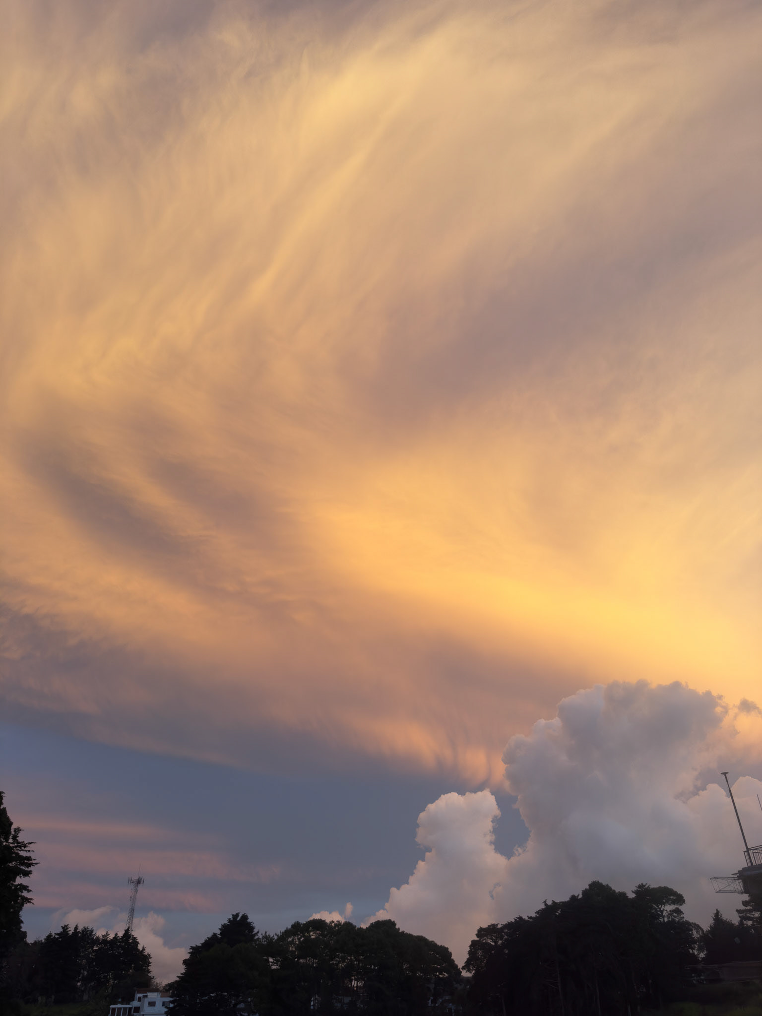 Atardecer de Enero