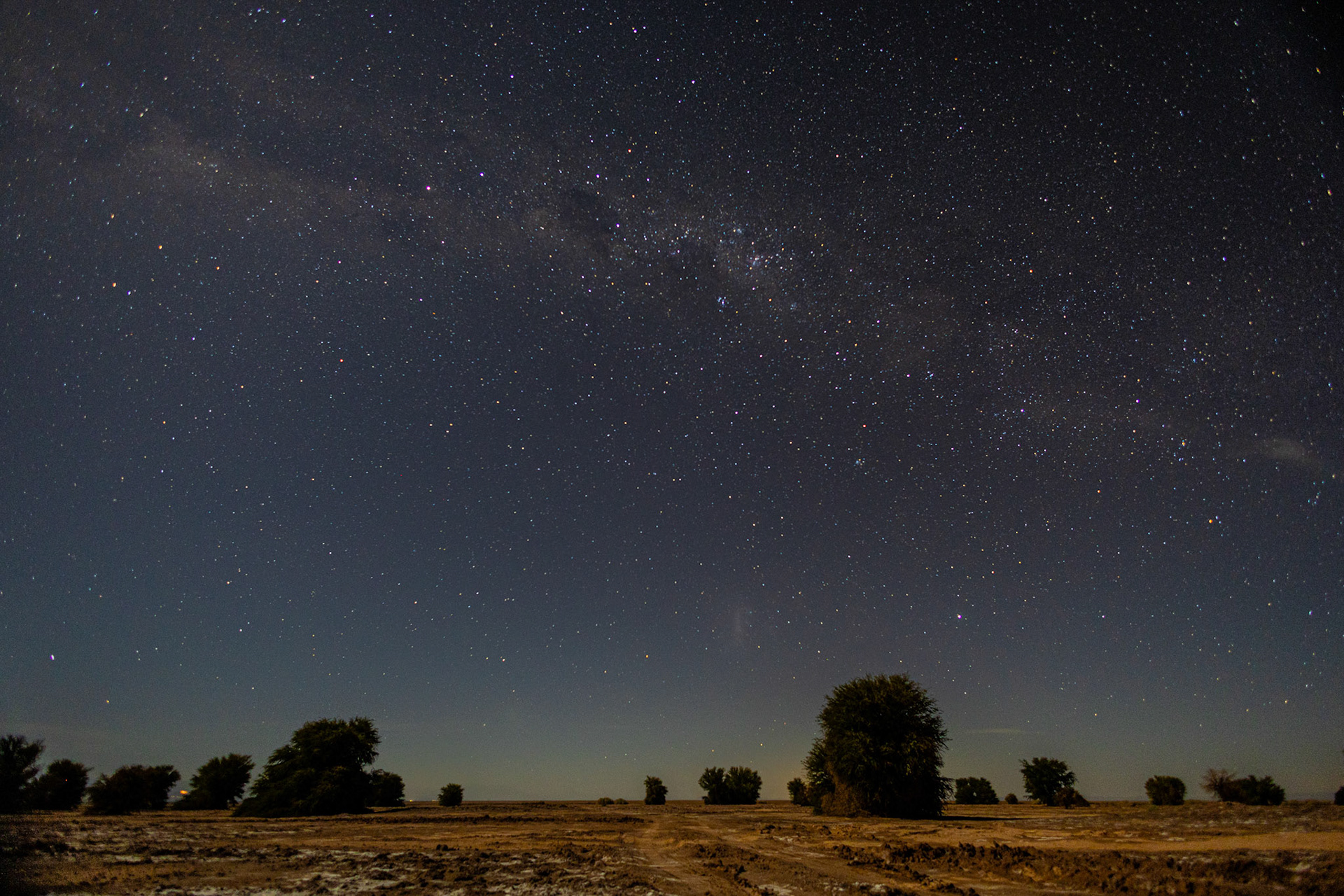 La Vía Láctea desde el Desierto de Atacama