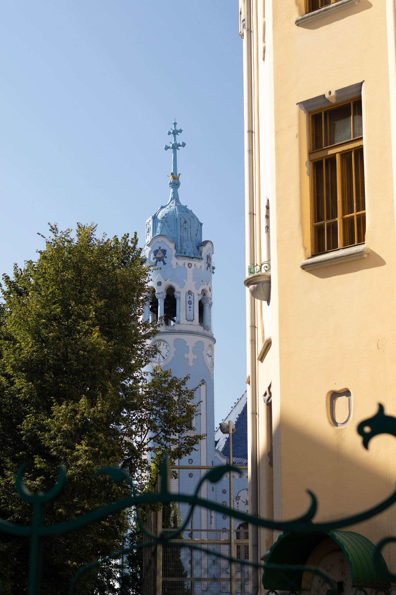 The Blue Church in Bratislava